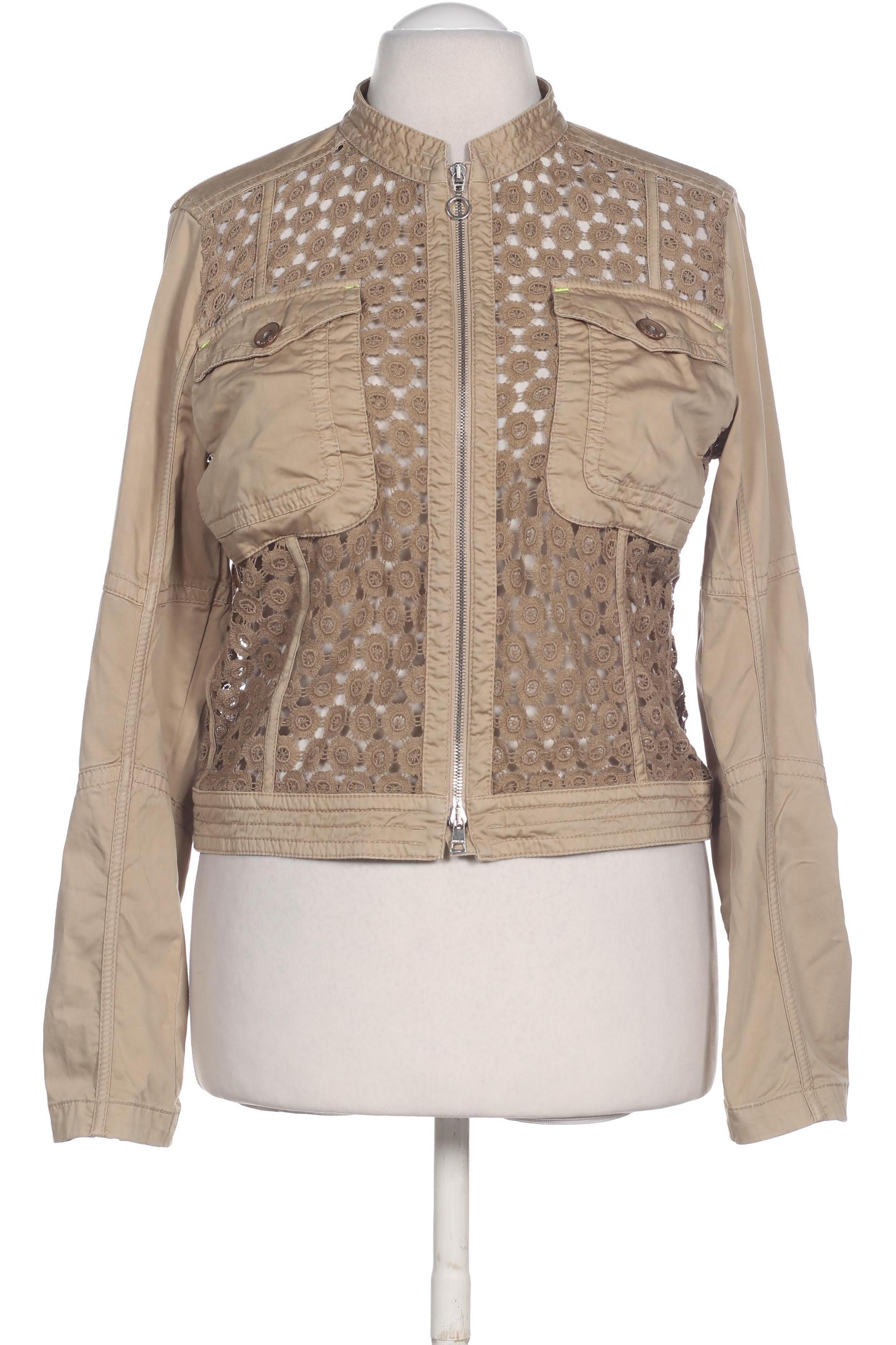 

Marc Cain Damen Strickjacke, beige, Gr.