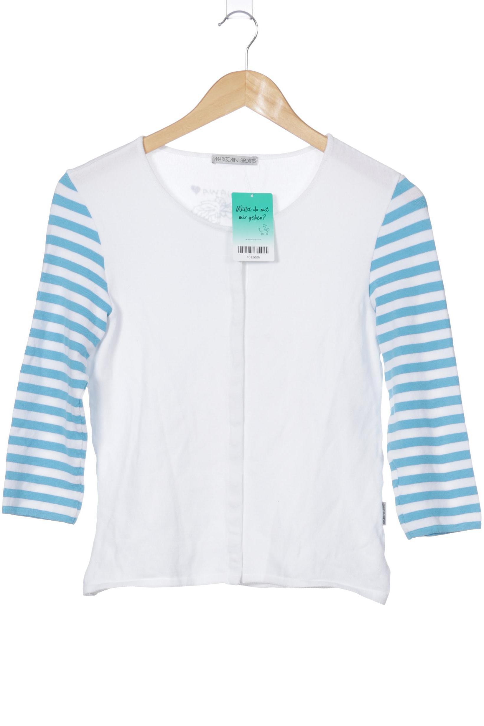 

Marc Cain Damen Strickjacke, weiß, Gr.