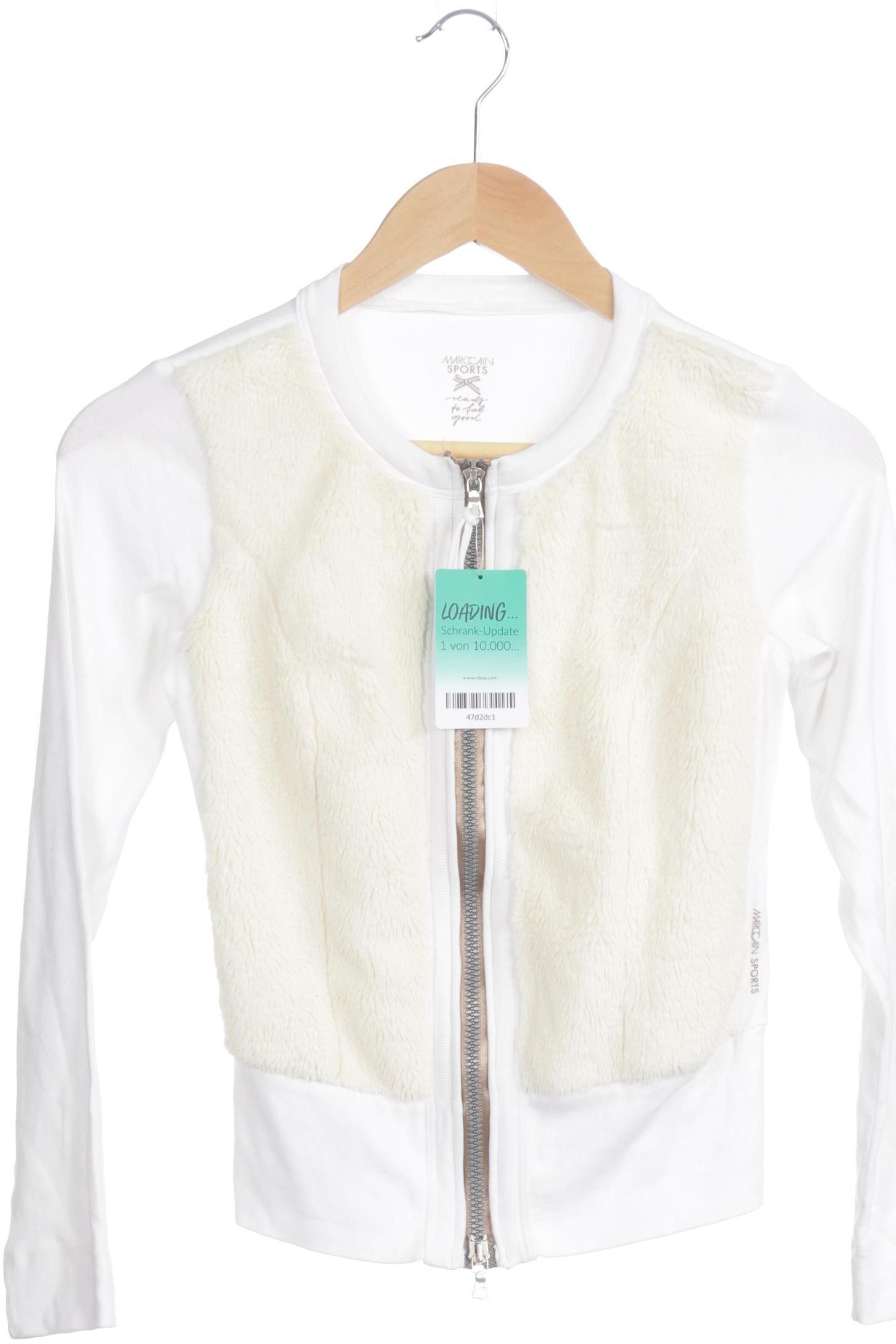 

Marc Cain Damen Strickjacke, weiß, Gr.