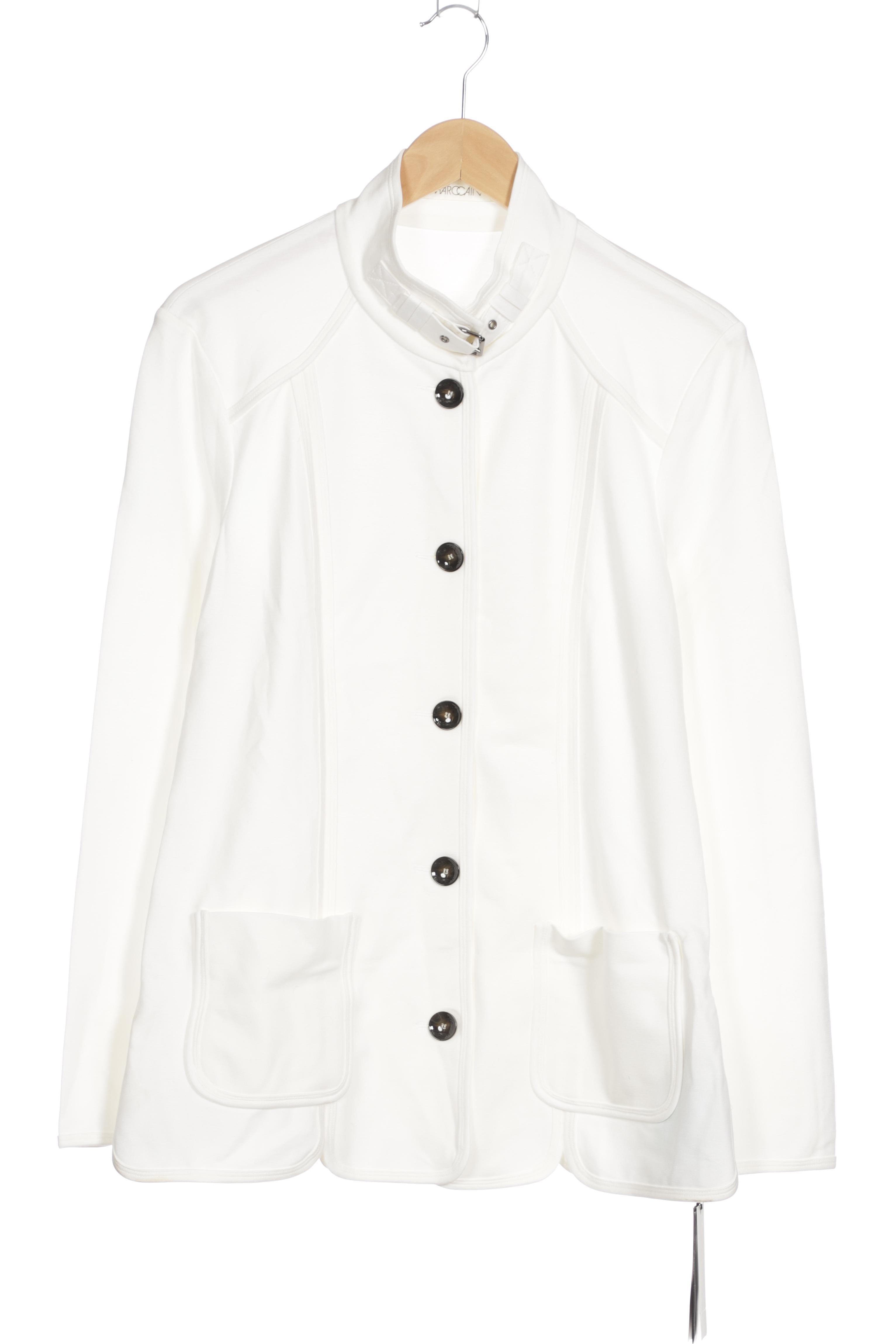 

Marc Cain Damen Strickjacke, weiß, Gr.