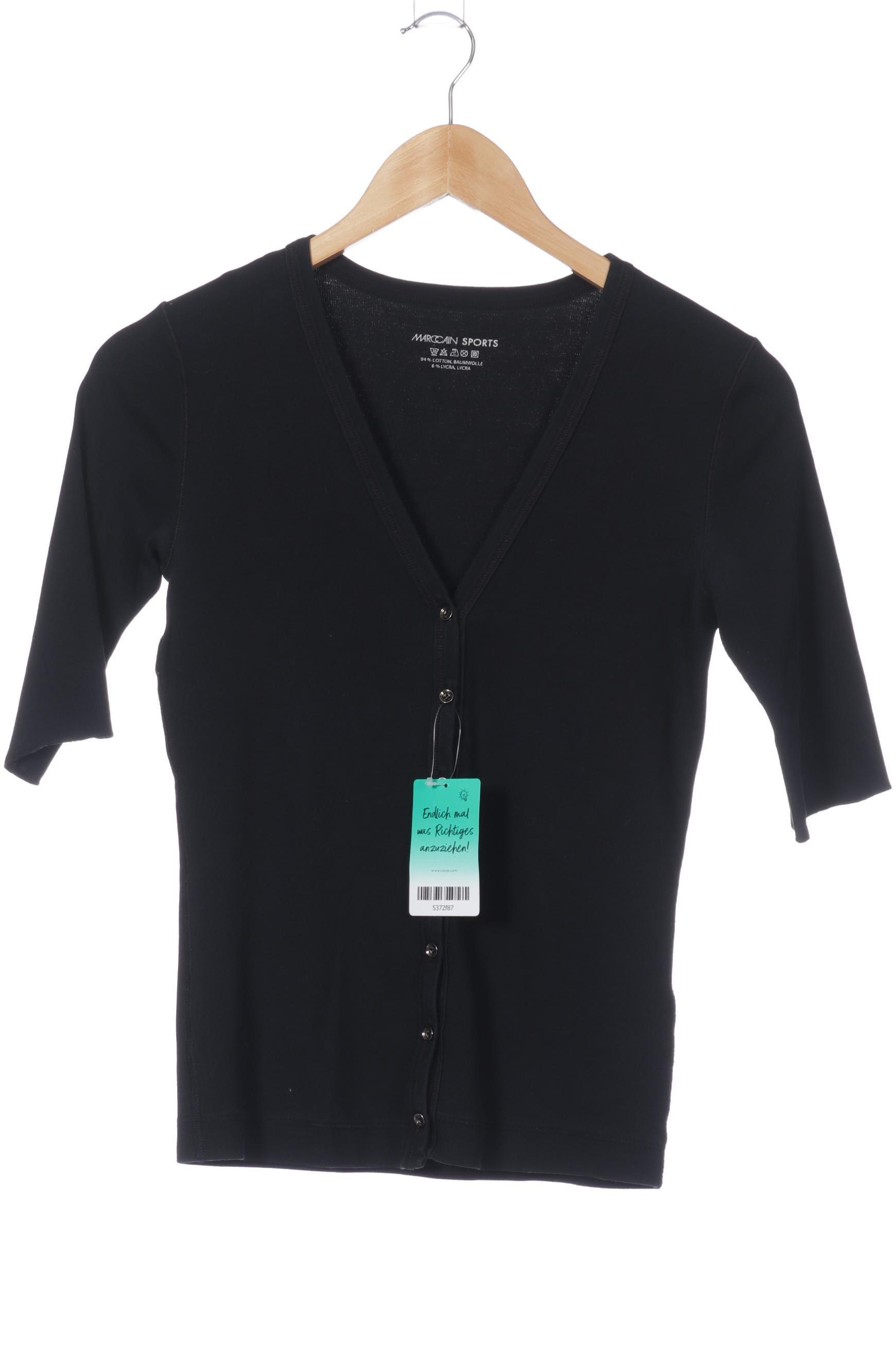 

Marc Cain Damen Strickjacke, schwarz, Gr.