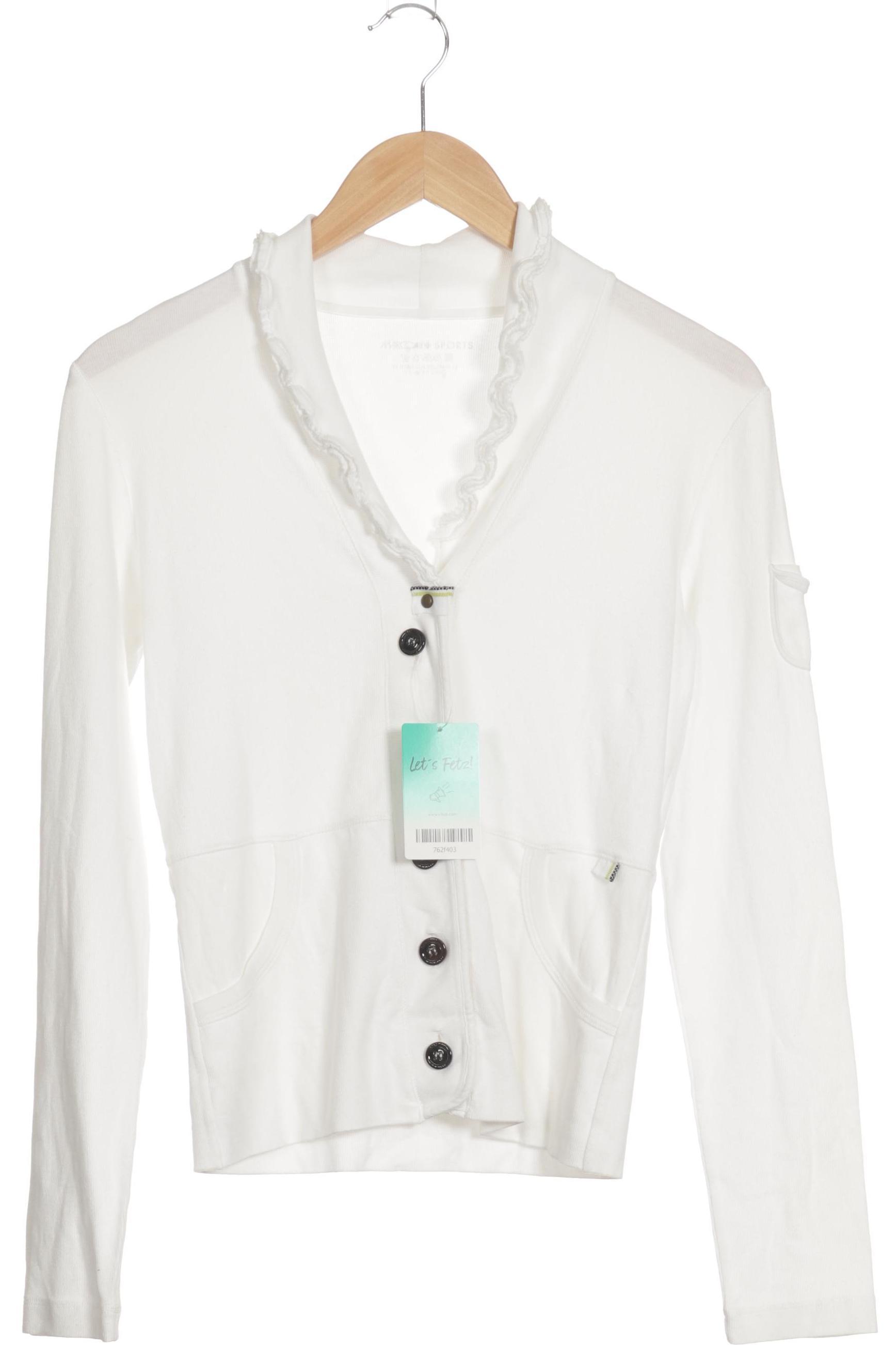 

Marc Cain Damen Strickjacke, weiß, Gr.