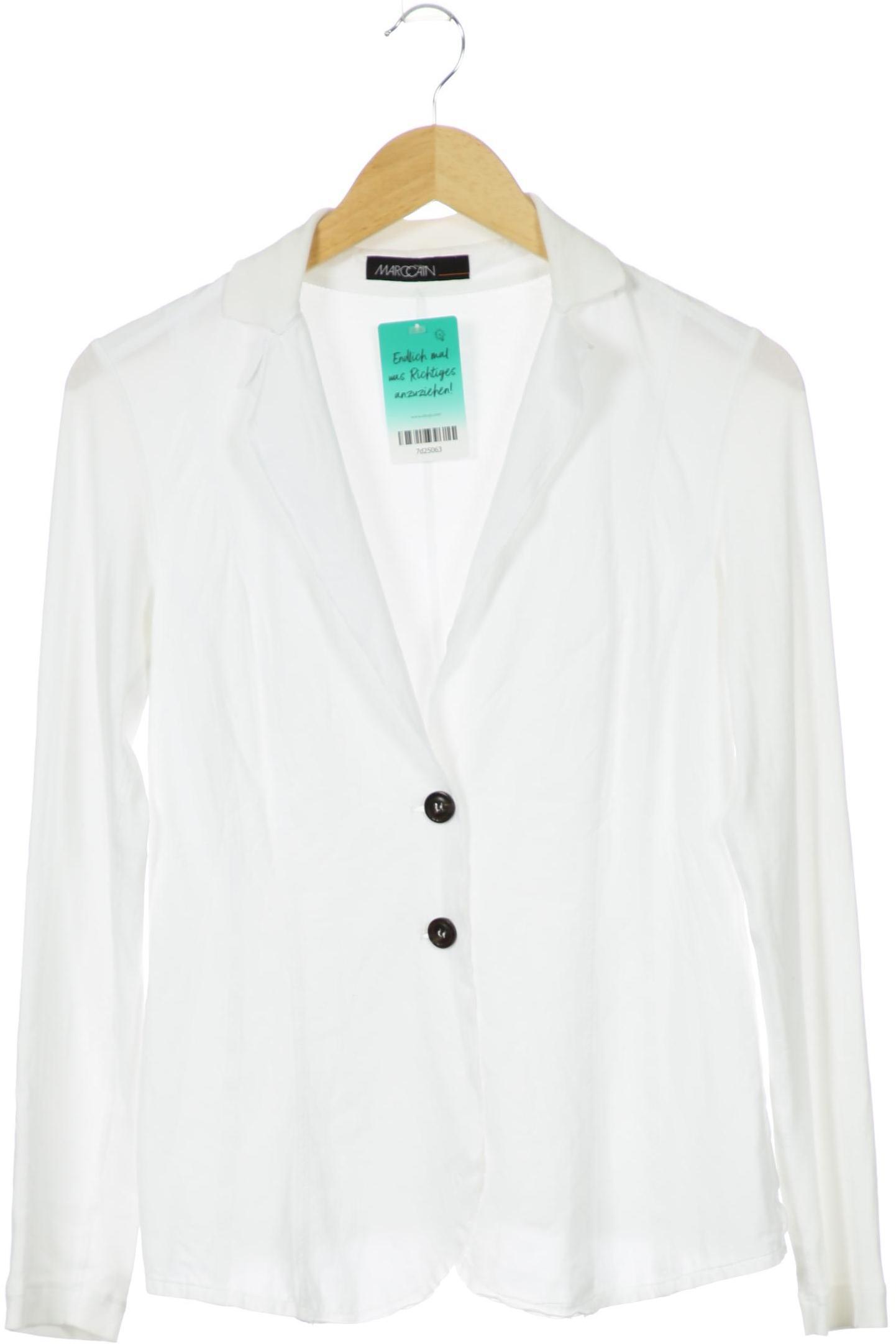 

Marc Cain Damen Strickjacke, weiß, Gr.