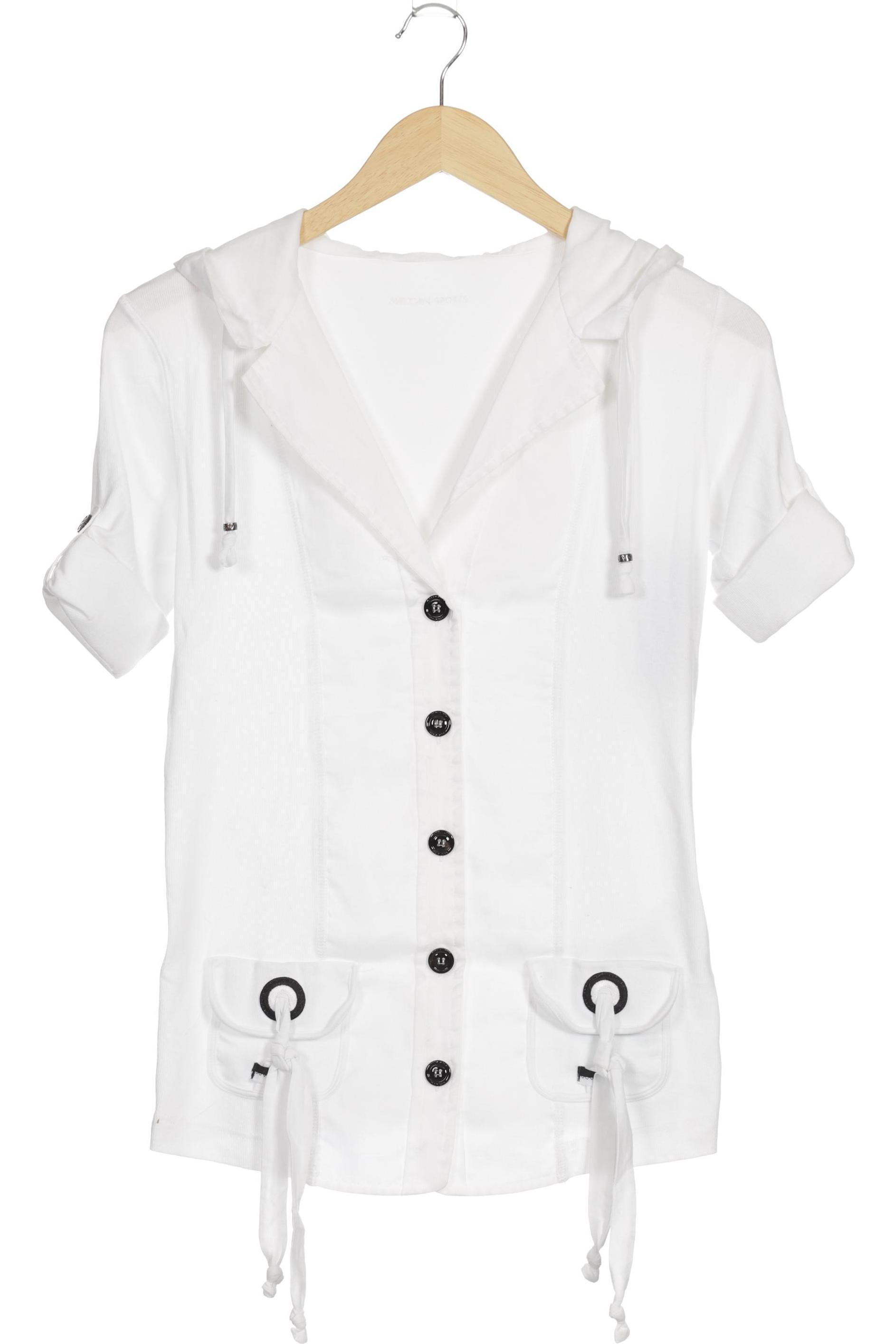 

Marc Cain Damen Strickjacke, weiß, Gr.