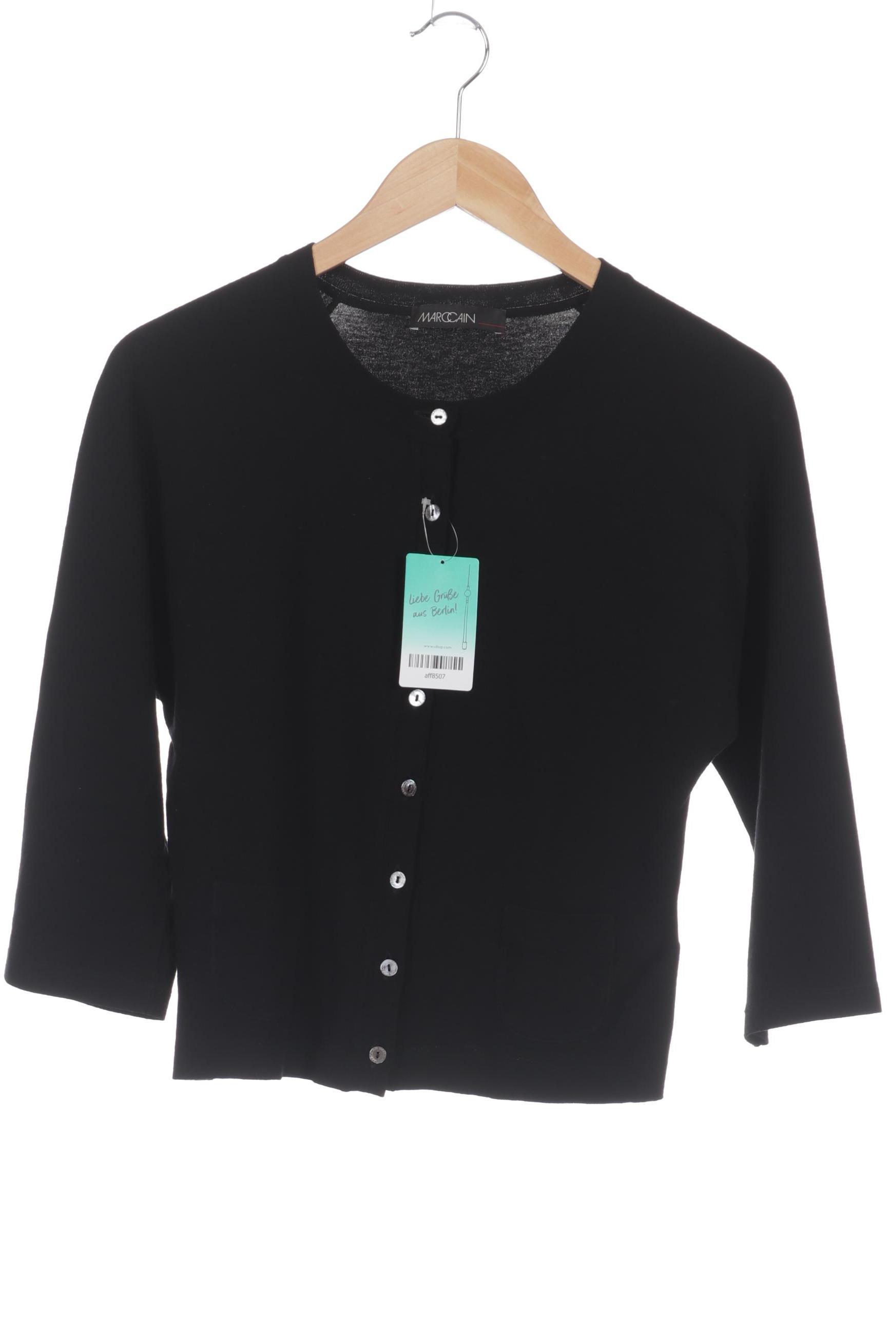 

Marc Cain Damen Strickjacke, schwarz, Gr.