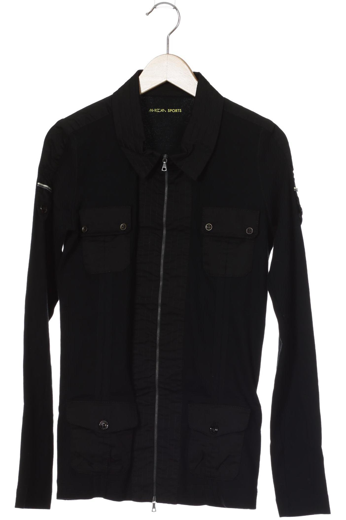 

Marc Cain Damen Bluse, schwarz, Gr.