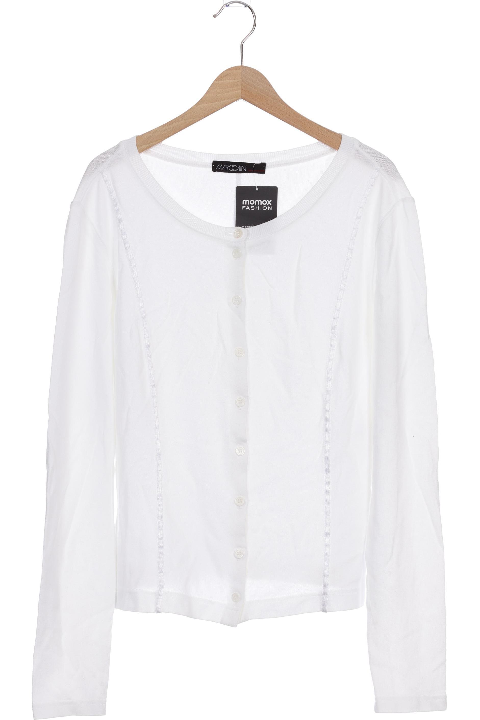 

Marc Cain Damen Strickjacke, weiß, Gr.