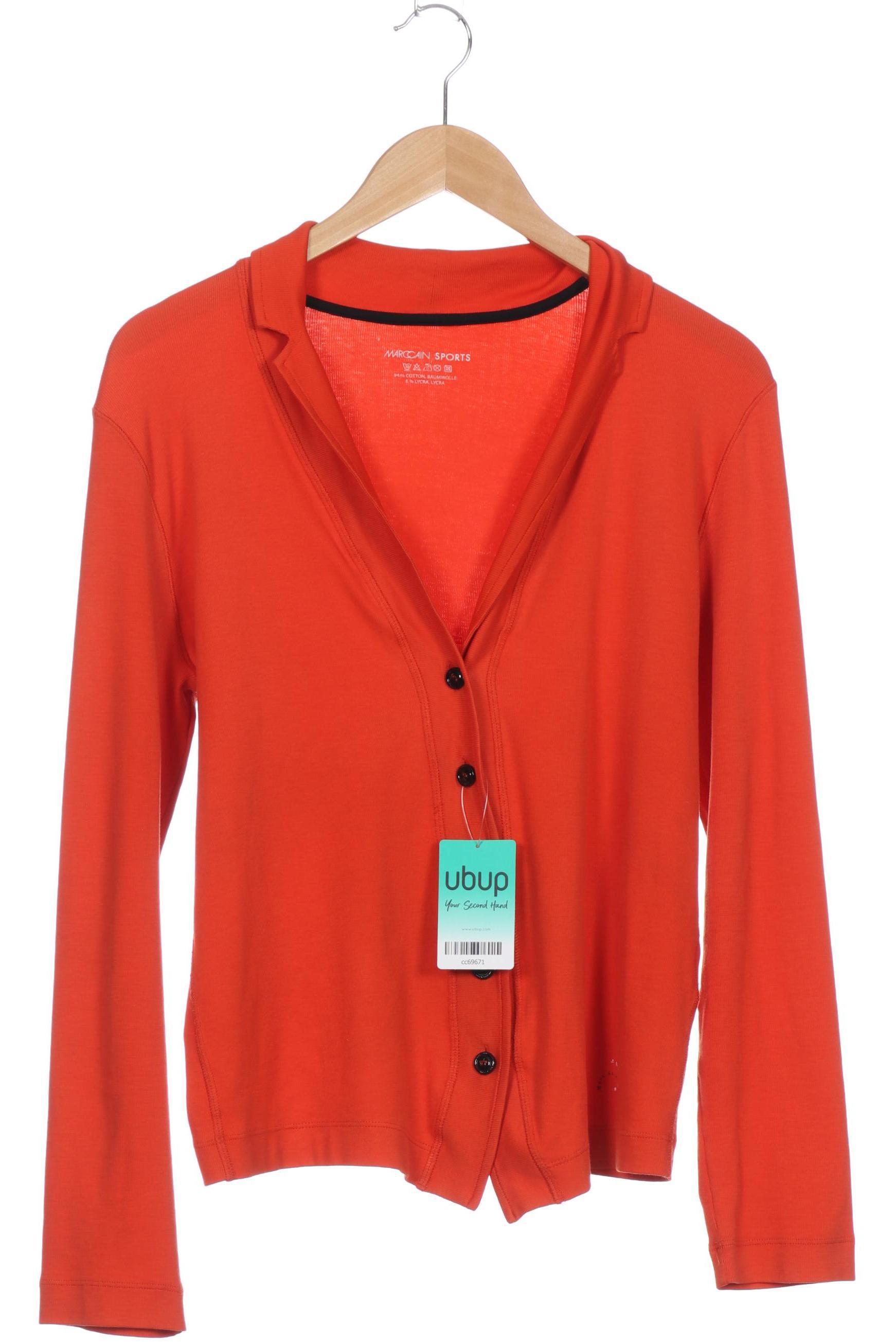 

Marc Cain Damen Strickjacke, orange, Gr.