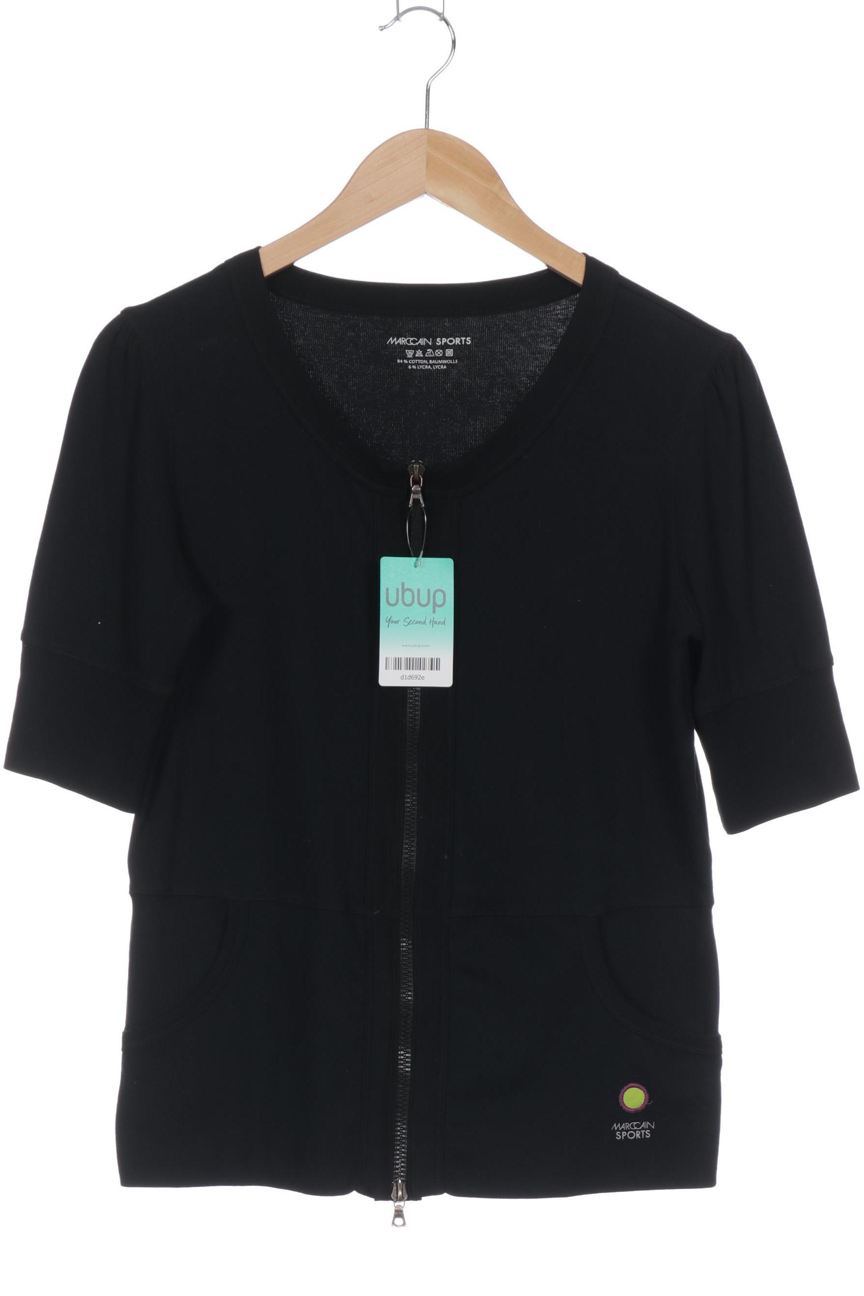 

Marc Cain Damen Strickjacke, schwarz, Gr.