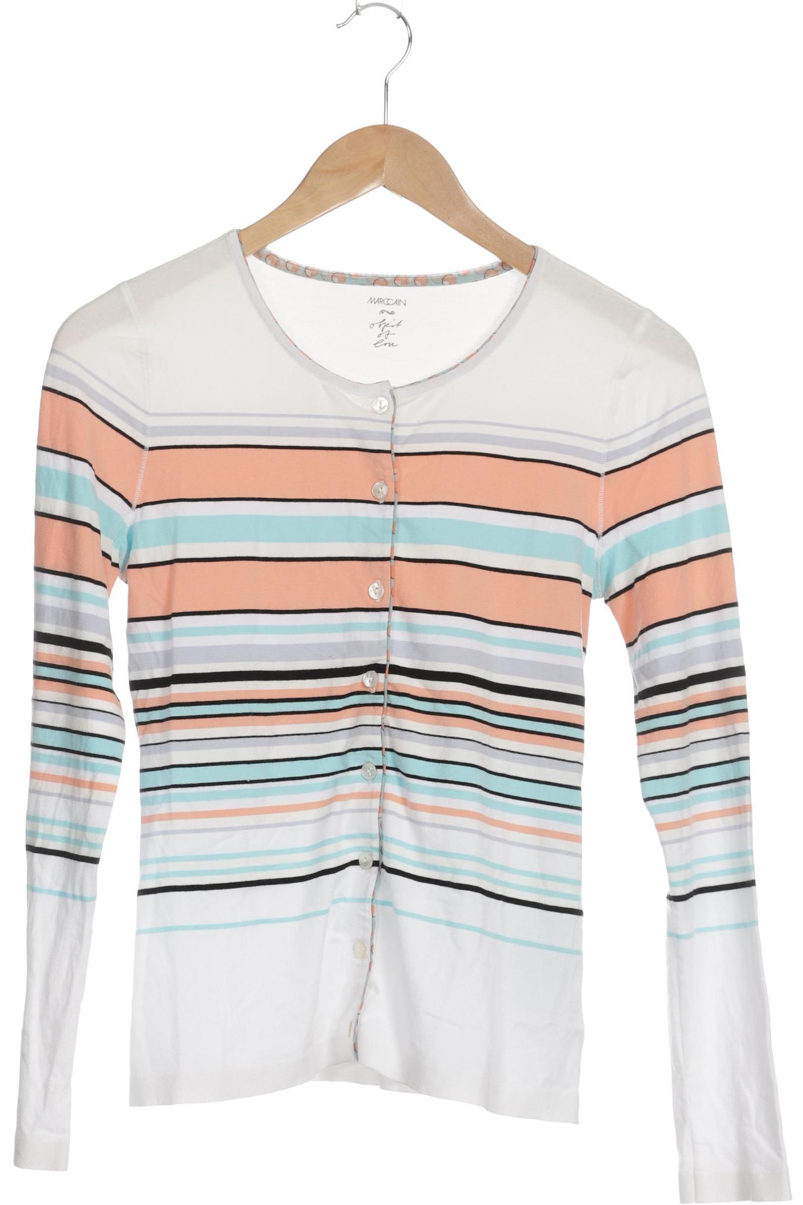 

Marc Cain Damen Strickjacke, weiß, Gr.