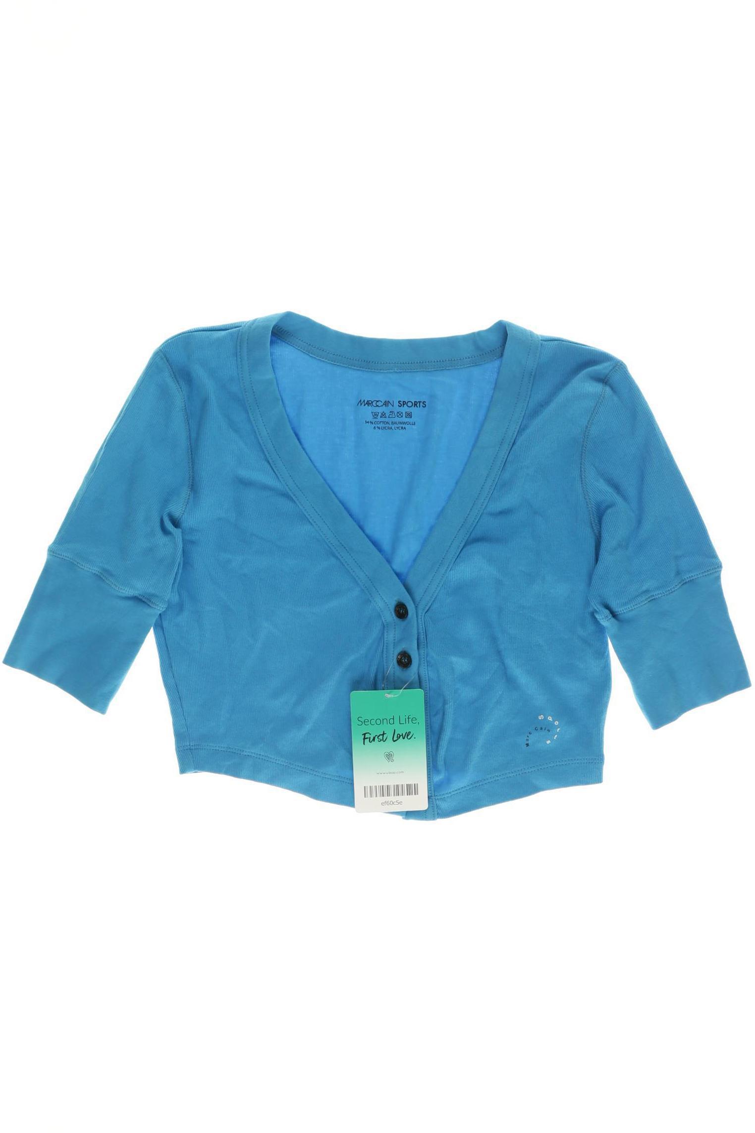 

Marc Cain Damen Strickjacke, blau, Gr.