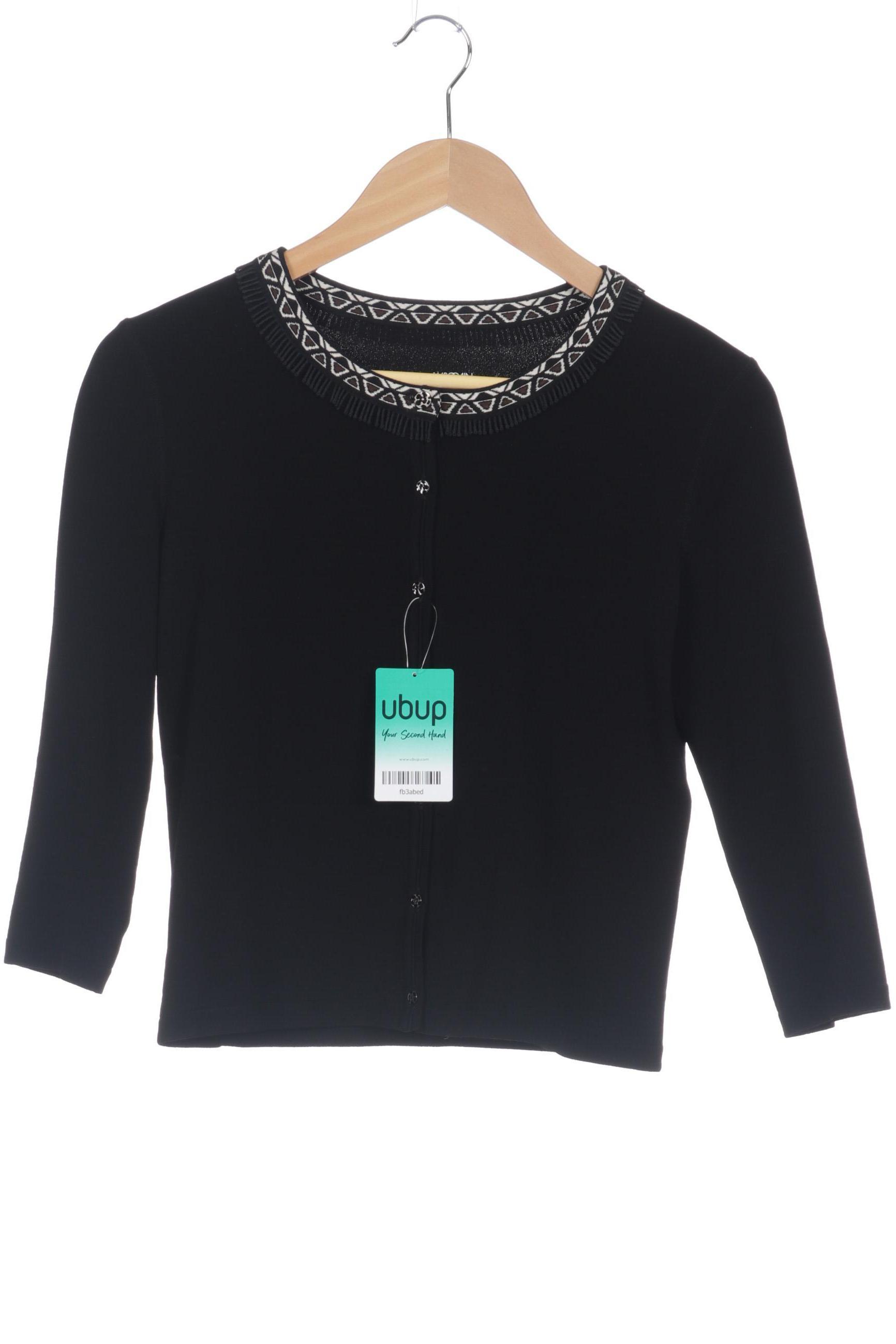 

Marc Cain Damen Strickjacke, schwarz, Gr.