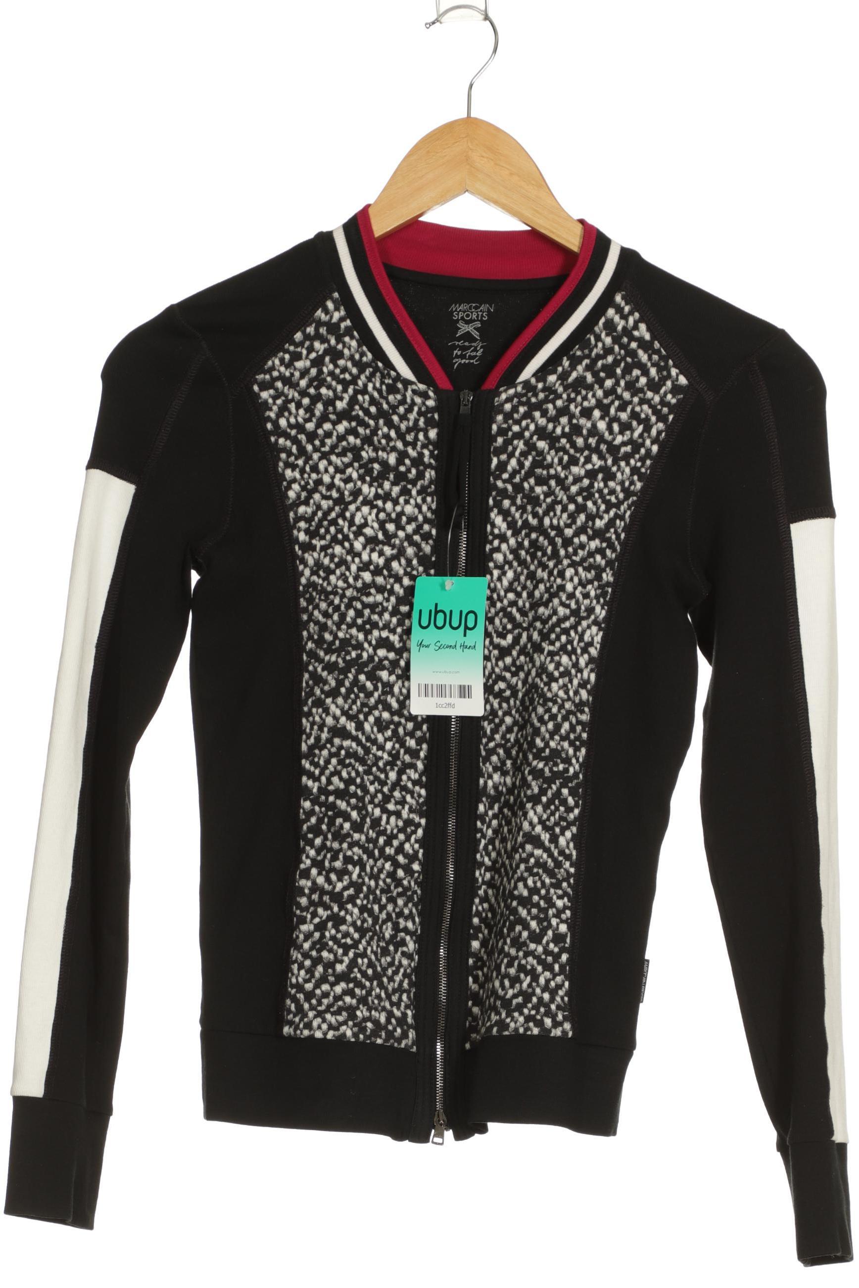 

Marc Cain Damen Sweatshirt, schwarz, Gr.