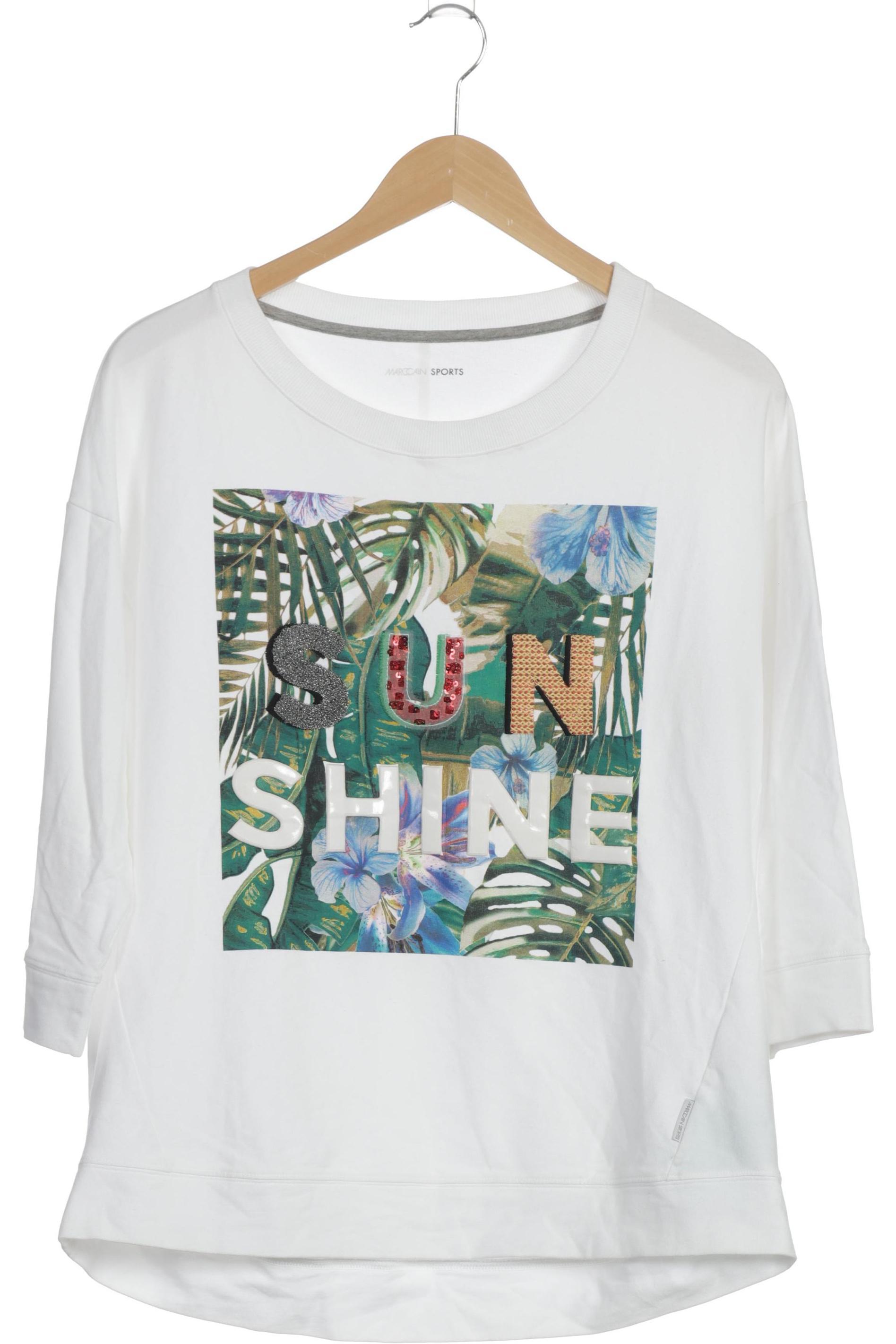 

Marc Cain Damen Sweatshirt, weiß, Gr.