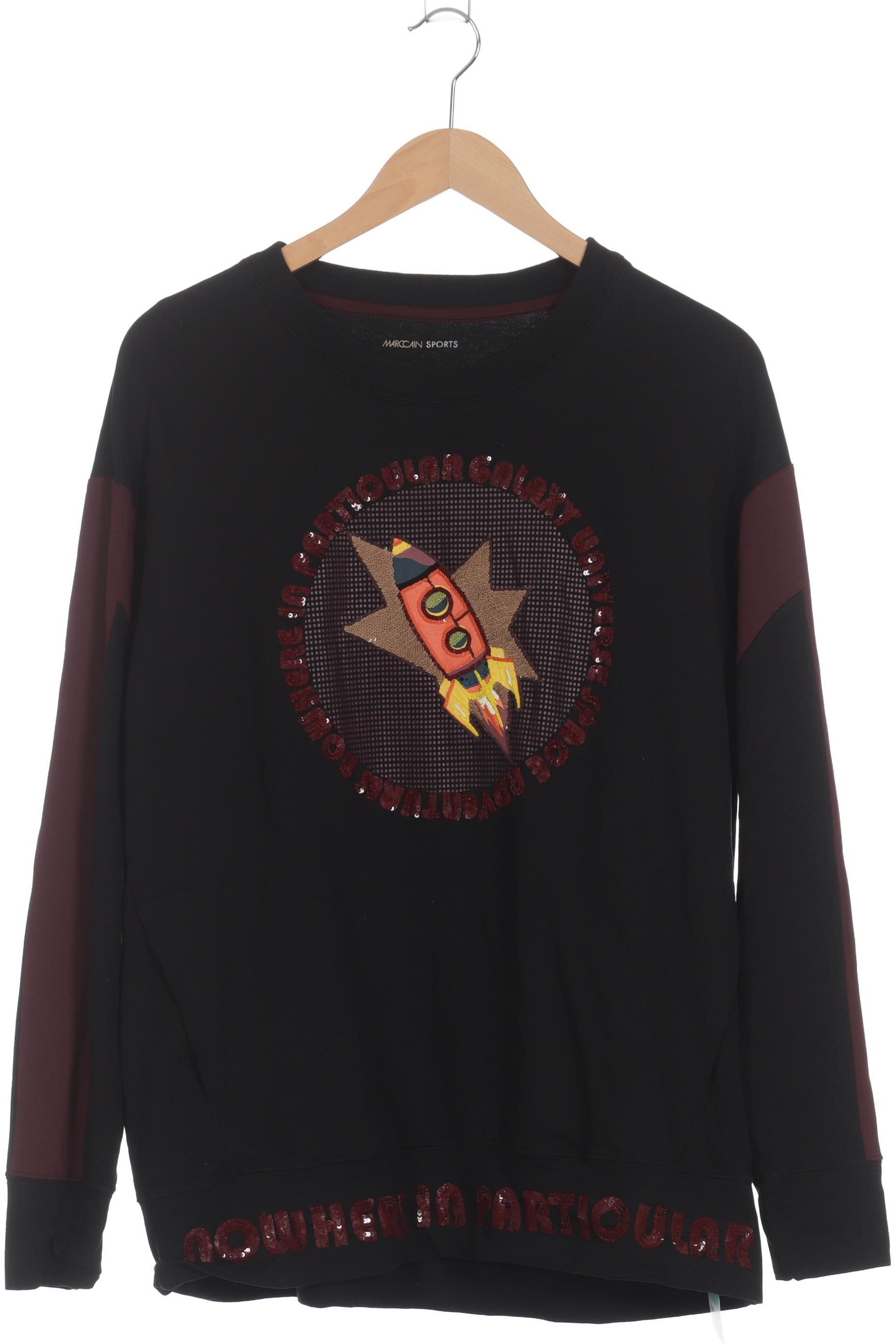 

Marc Cain Damen Sweatshirt, schwarz, Gr.