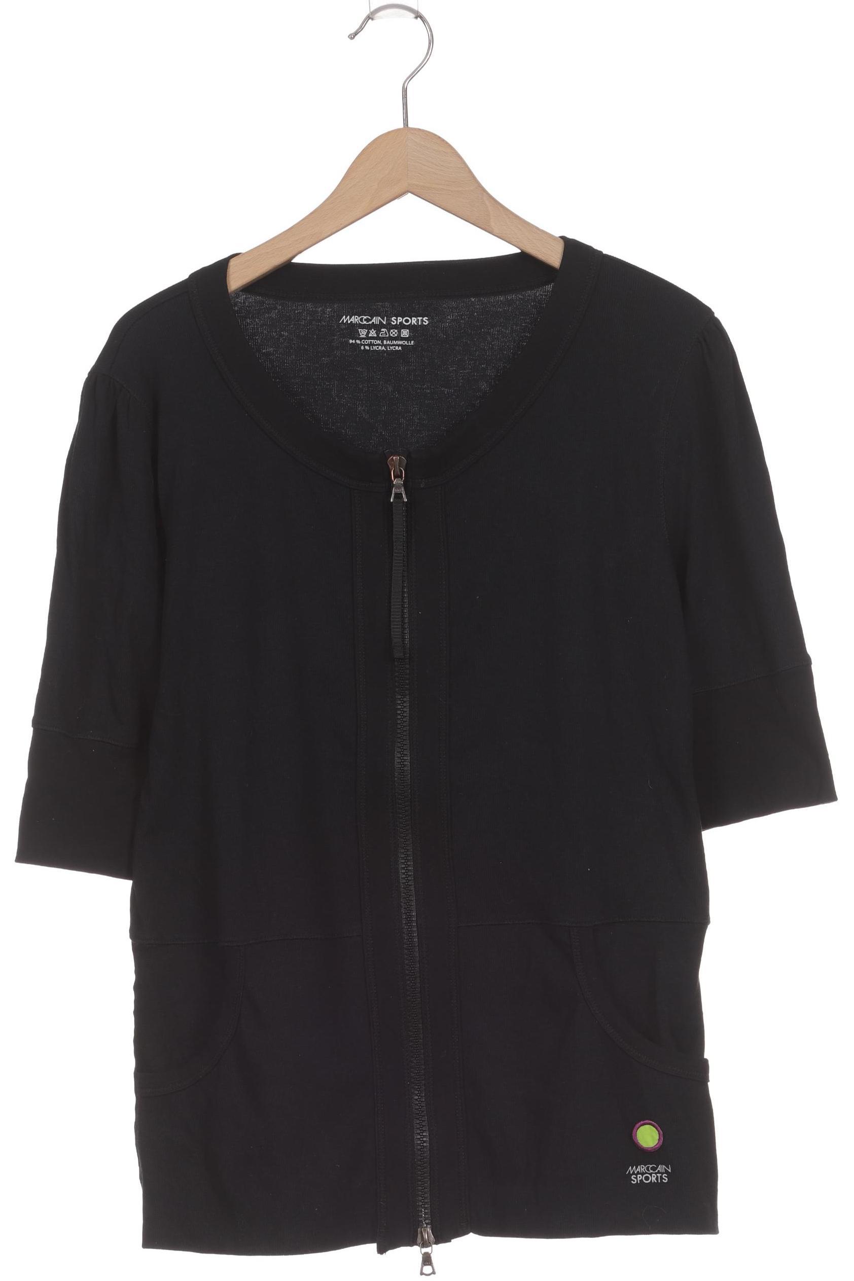 

Marc Cain Damen Strickjacke, schwarz, Gr.