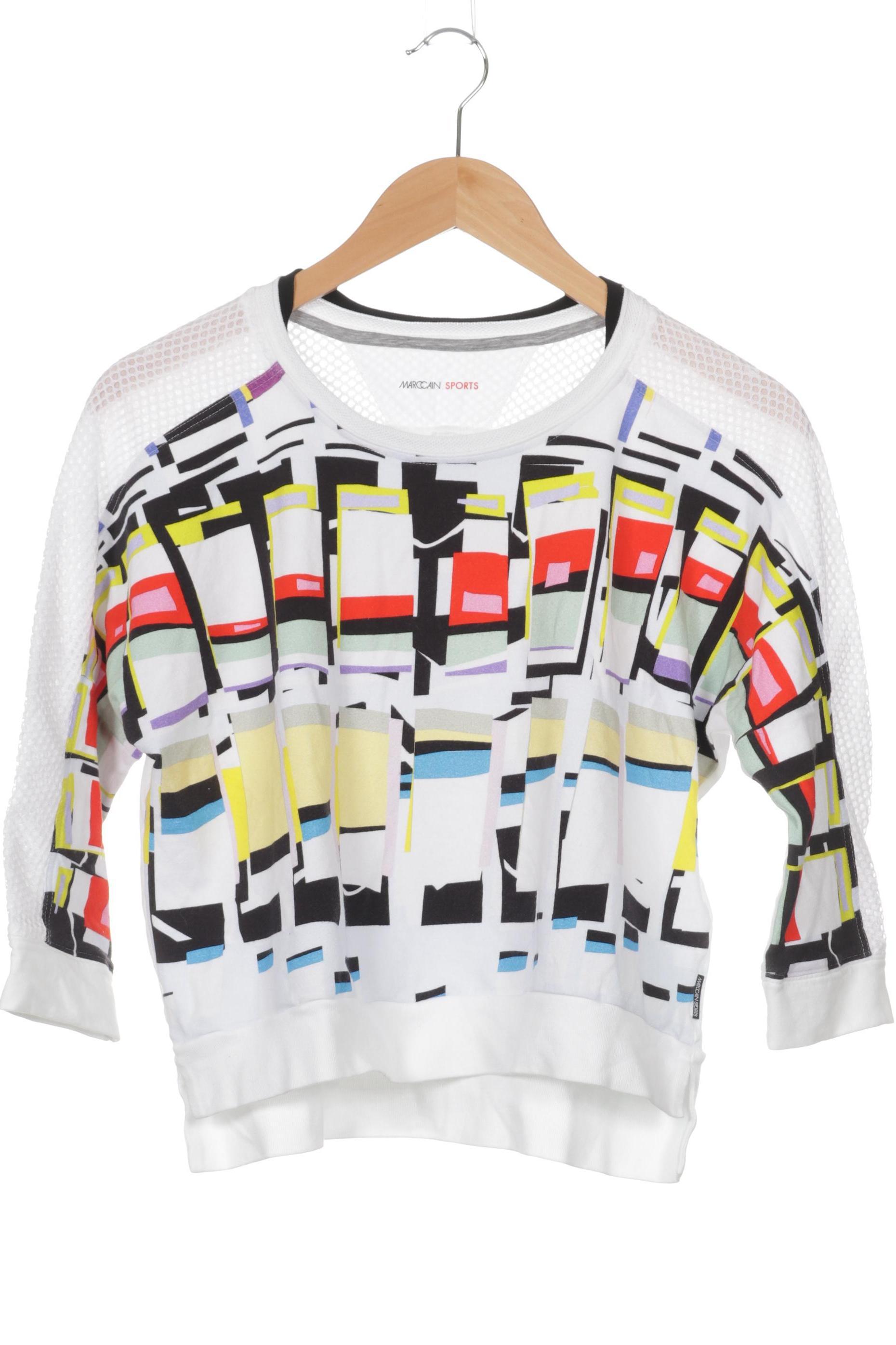 

Marc Cain Damen Sweatshirt, weiß, Gr.