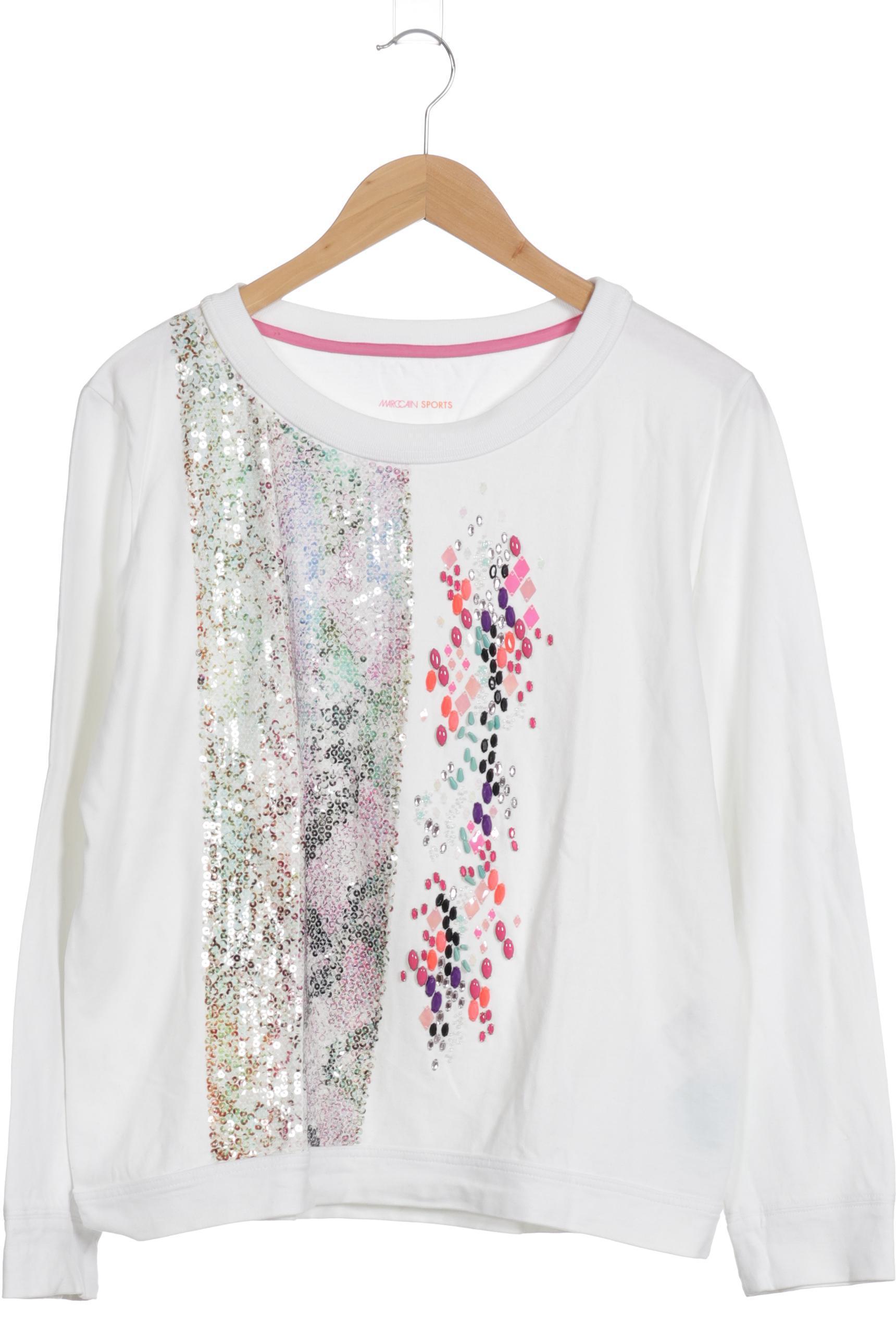 

Marc Cain Damen Sweatshirt, weiß, Gr.