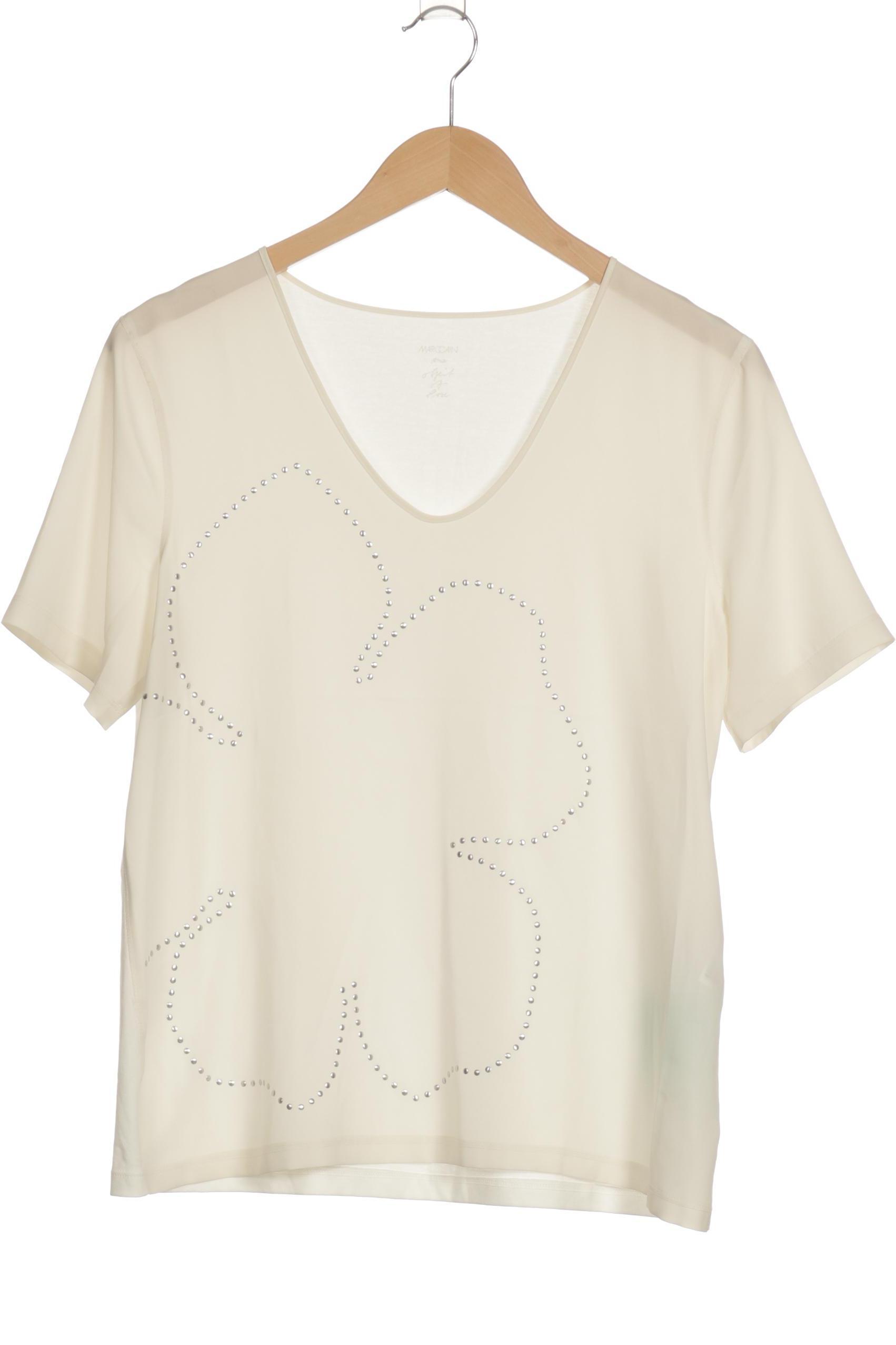 

Marc Cain Damen T-Shirt, weiß, Gr.