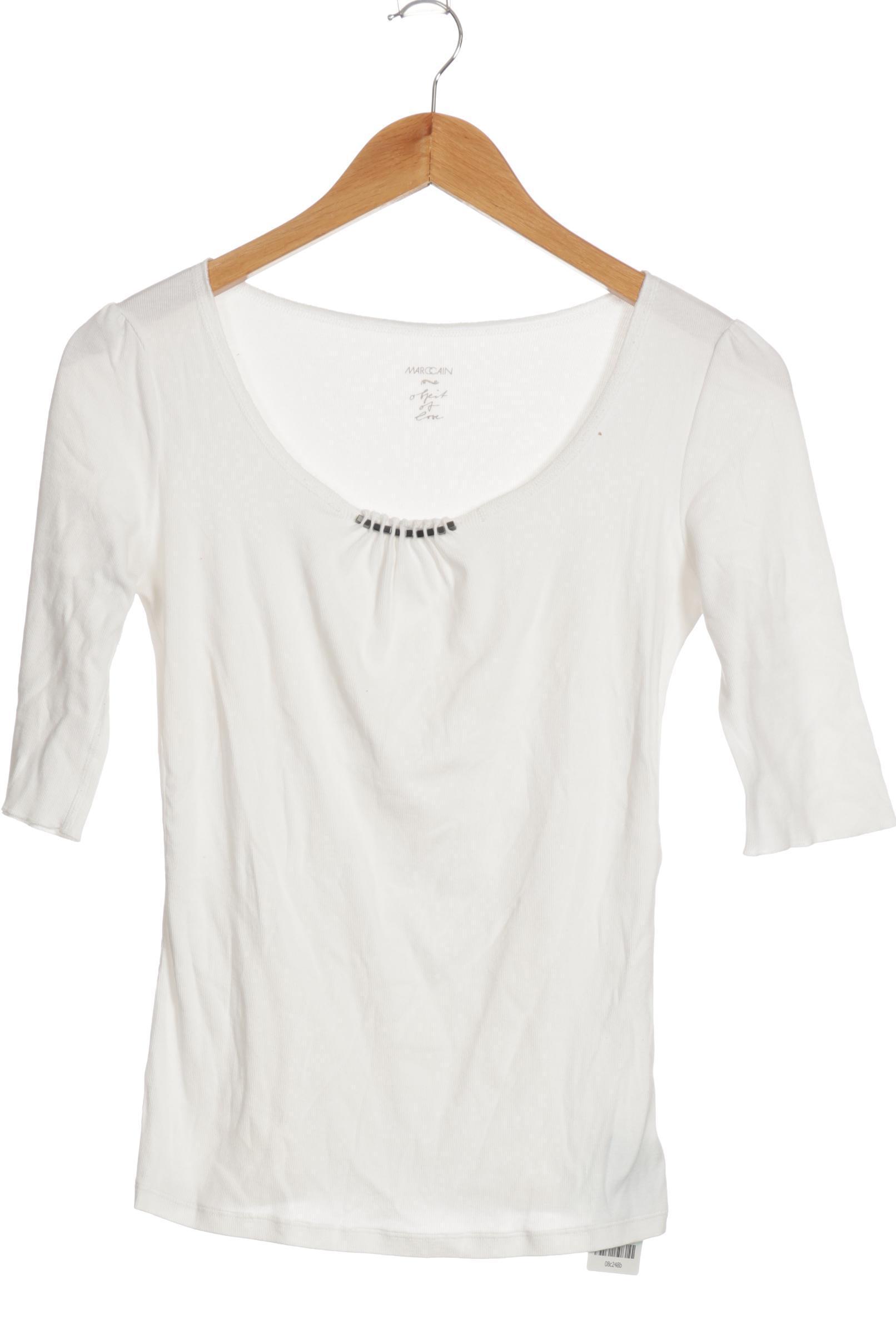 

Marc Cain Damen T-Shirt, weiß, Gr.