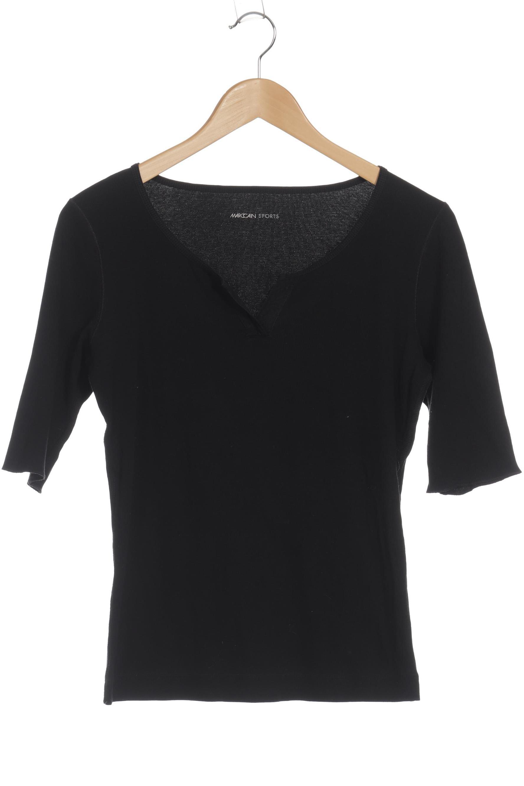 

Marc Cain Damen T-Shirt, schwarz, Gr.