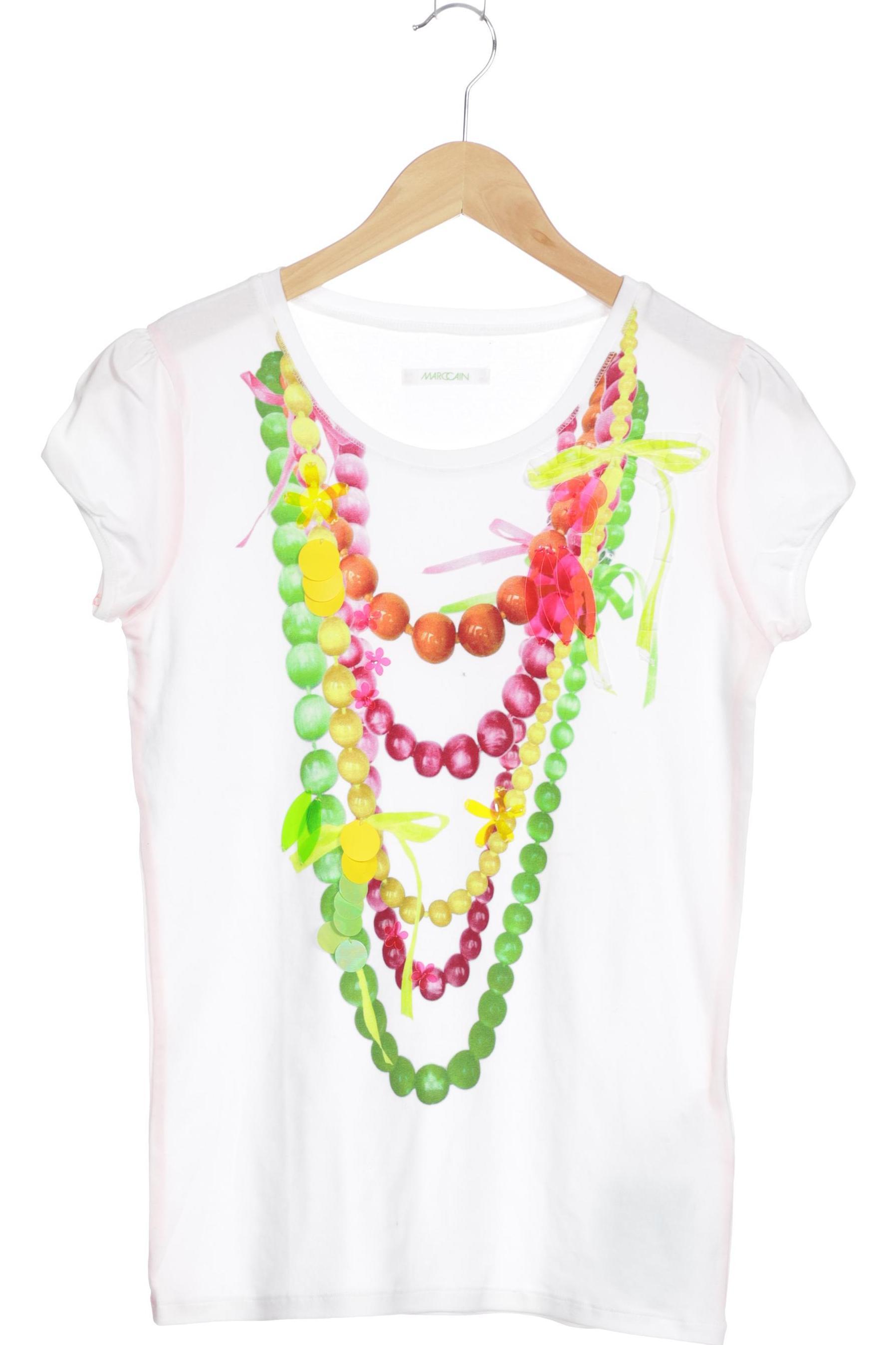 

Marc Cain Damen T-Shirt, weiß, Gr.