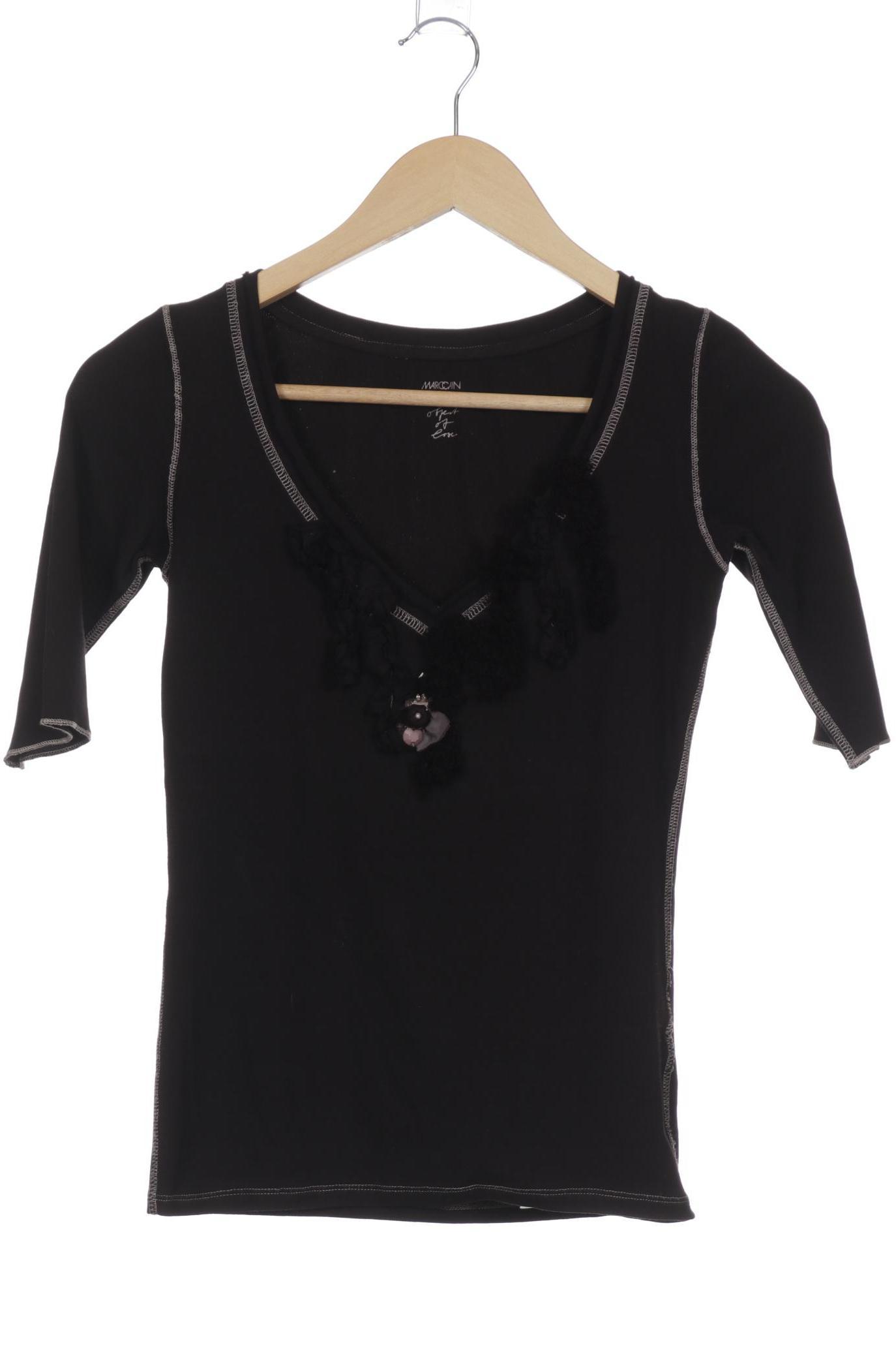 

Marc Cain Damen T-Shirt, schwarz, Gr.