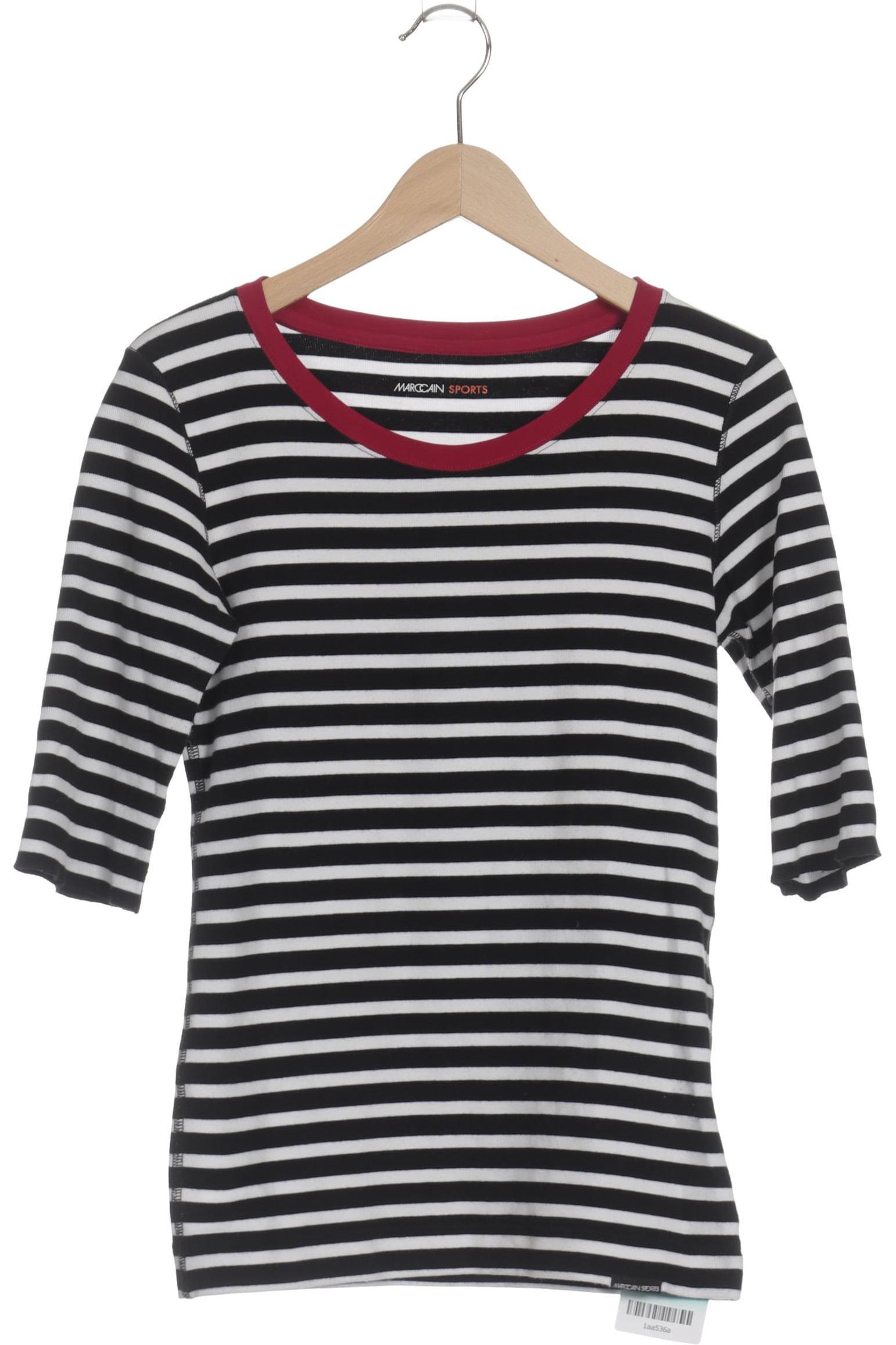 

Marc Cain Damen T-Shirt, schwarz, Gr.
