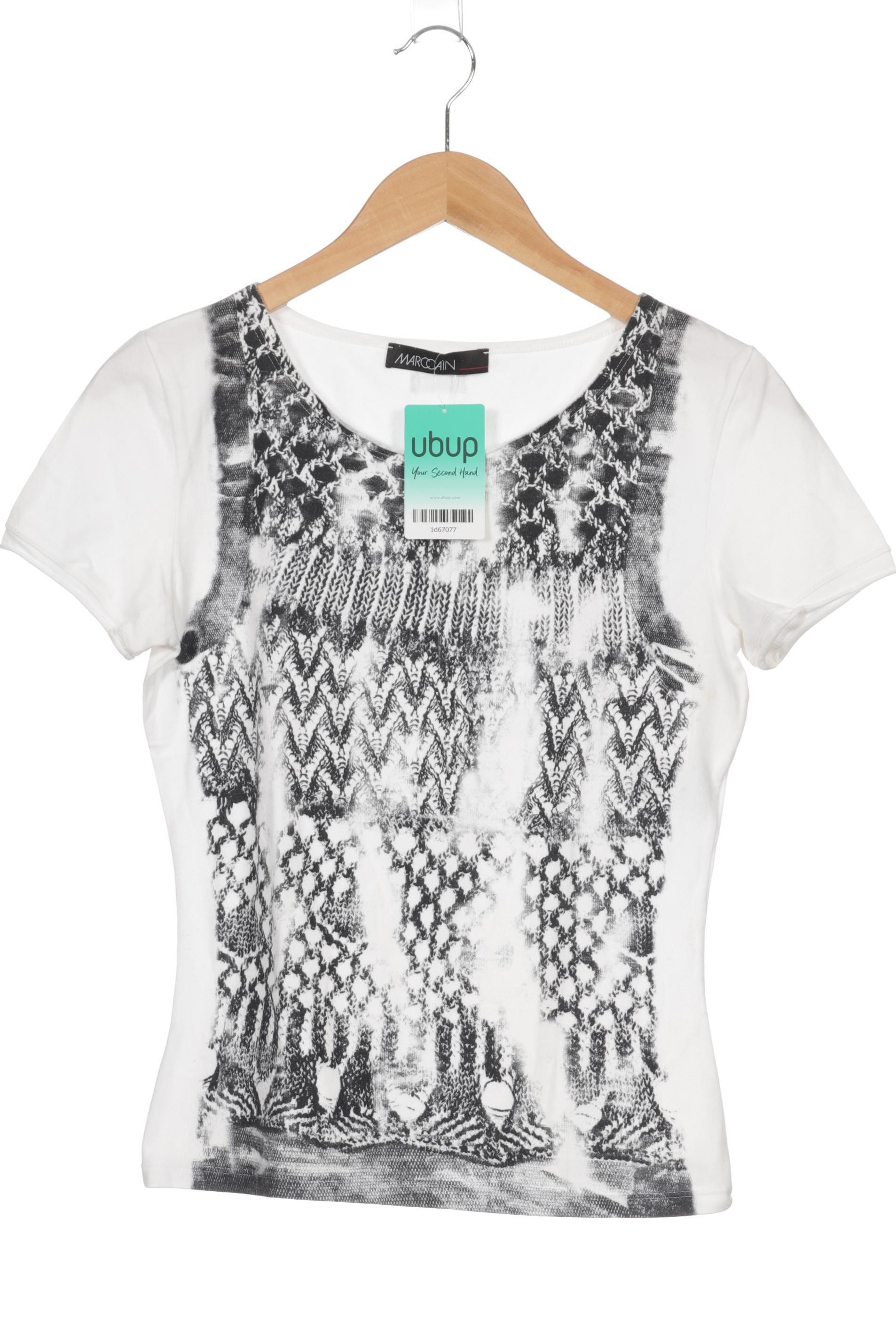 

Marc Cain Damen T-Shirt, weiß, Gr.