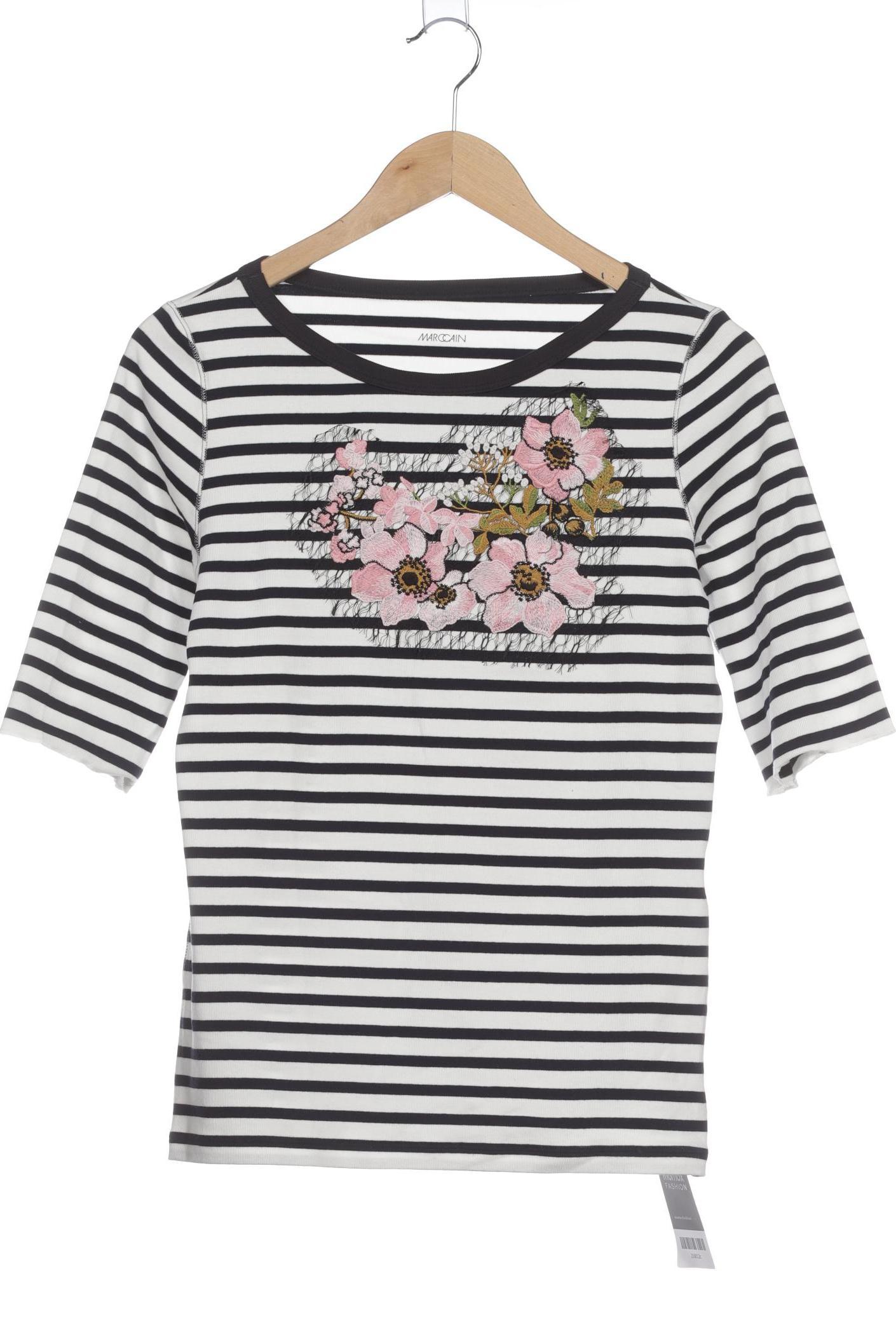 

Marc Cain Damen T-Shirt, weiß, Gr.