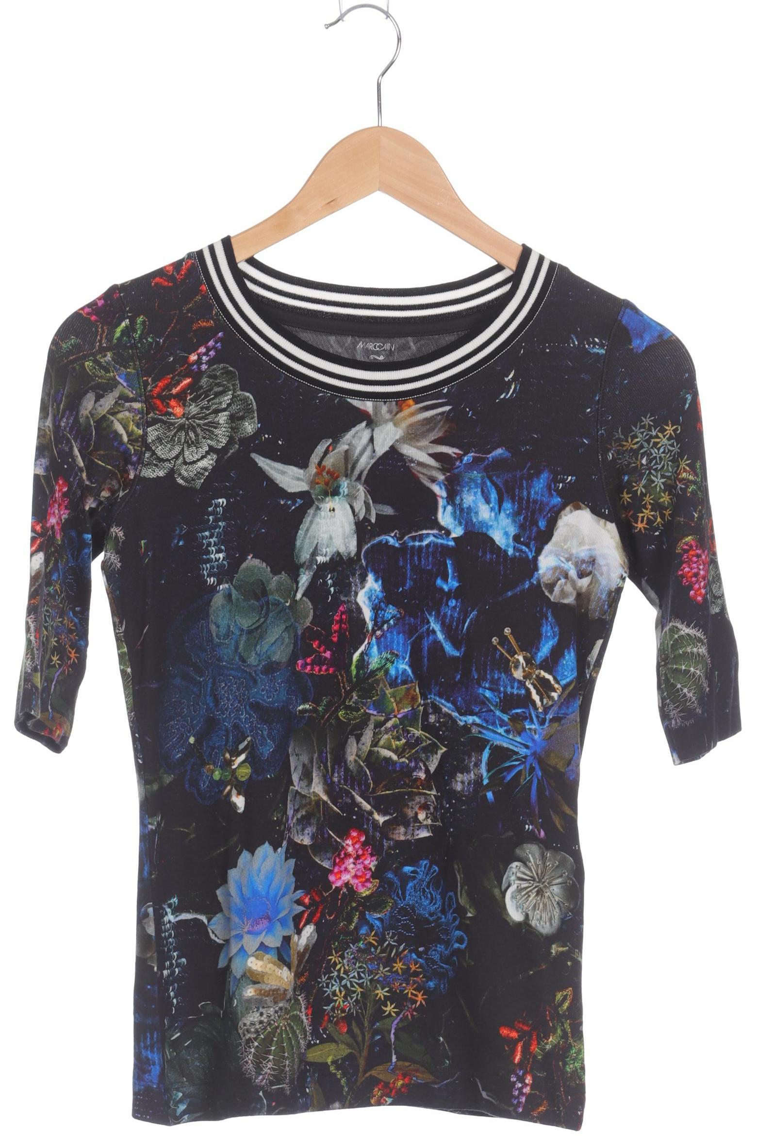 

Marc Cain Damen T-Shirt, schwarz, Gr.