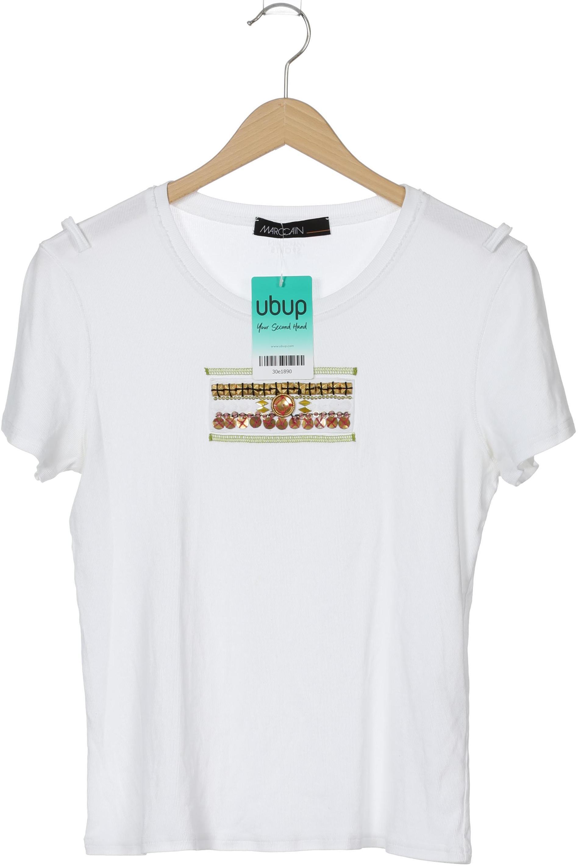 

Marc Cain Damen T-Shirt, weiß, Gr.