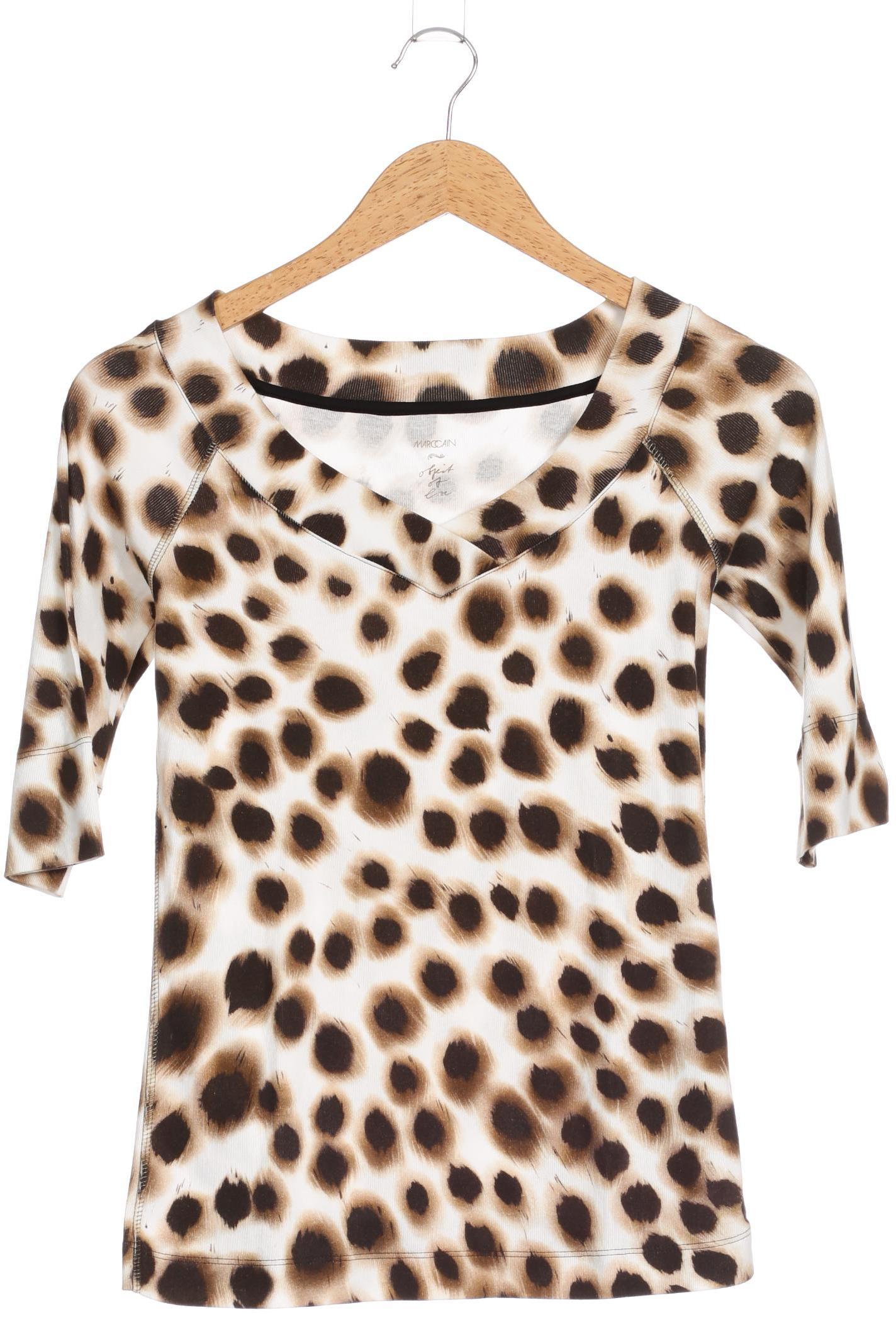 

Marc Cain Damen T-Shirt, braun, Gr.