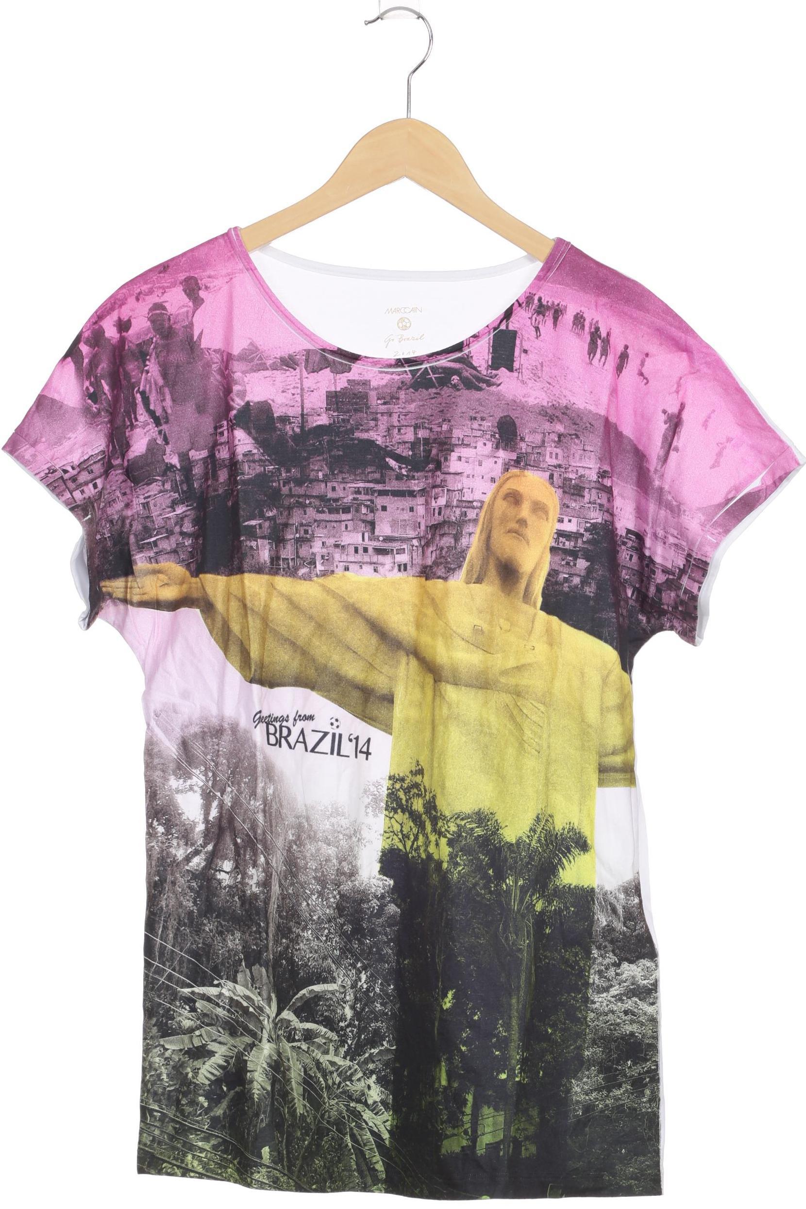 

Marc Cain Damen T-Shirt, weiß, Gr.