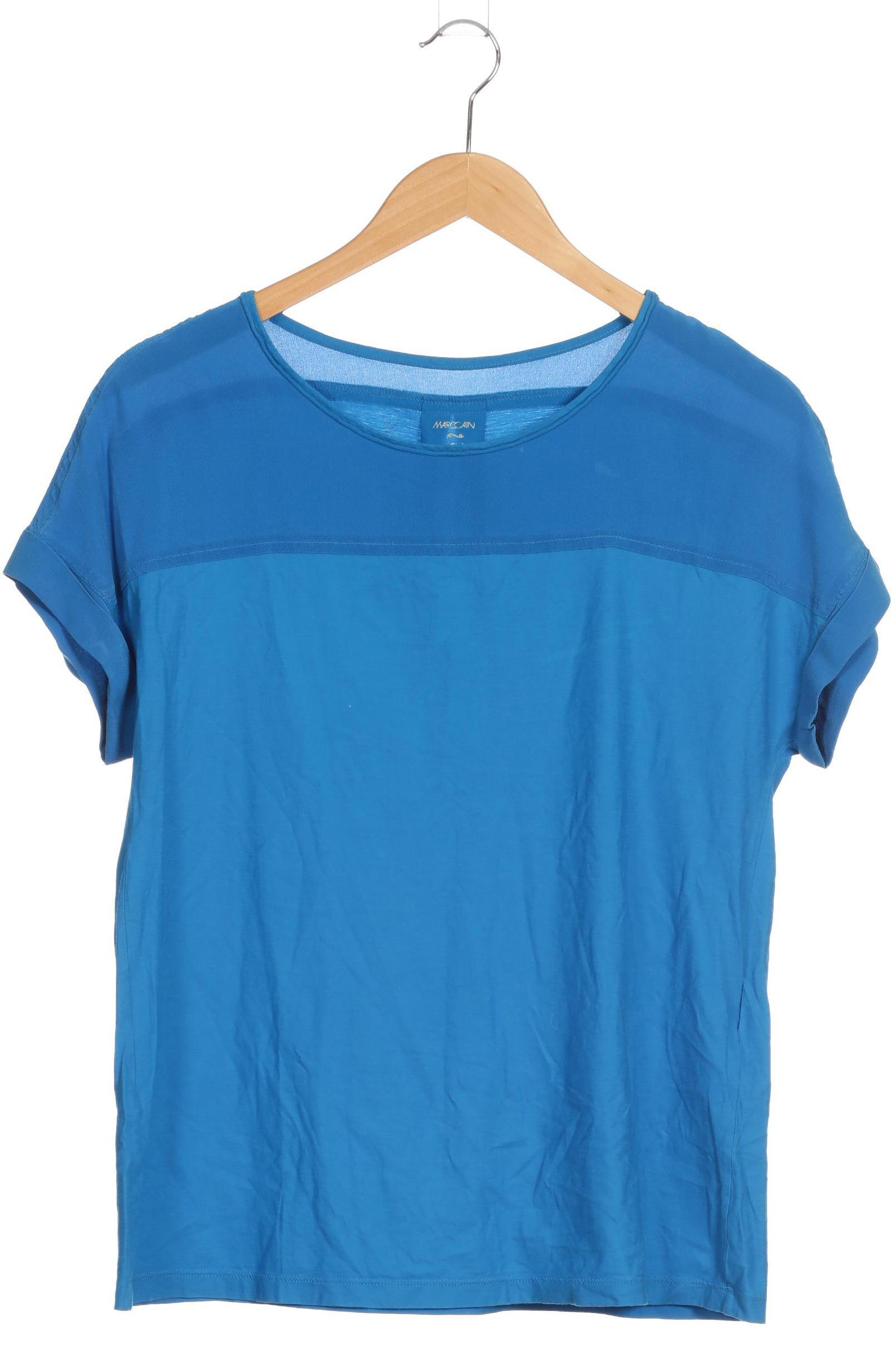 

Marc Cain Damen T-Shirt, blau, Gr.