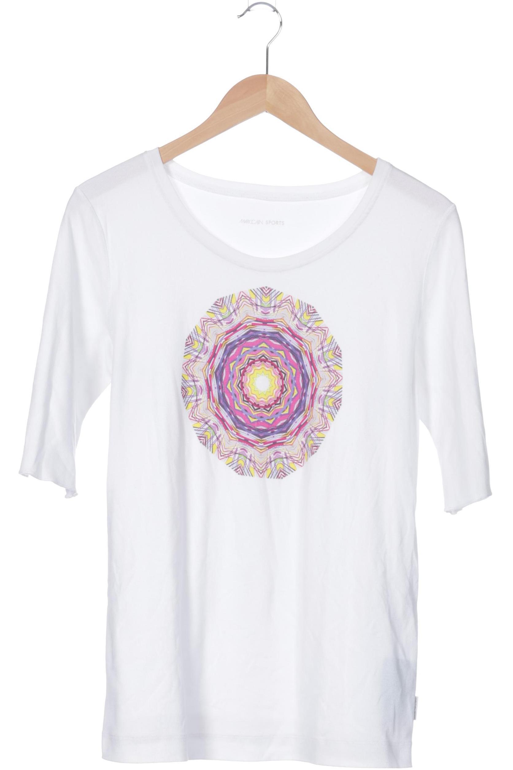 

Marc Cain Damen T-Shirt, weiß, Gr.