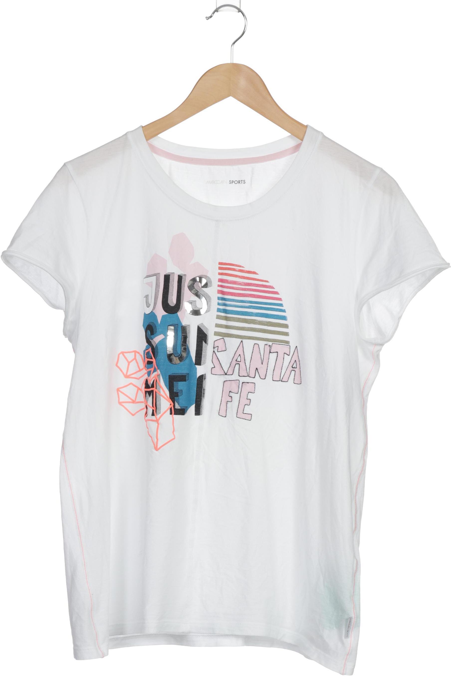 

Marc Cain Damen T-Shirt, weiß, Gr.