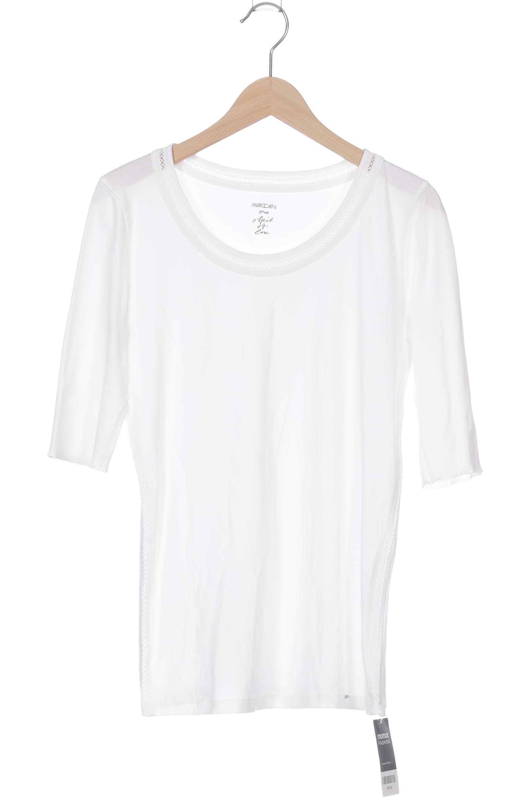 

Marc Cain Damen T-Shirt, weiß, Gr.