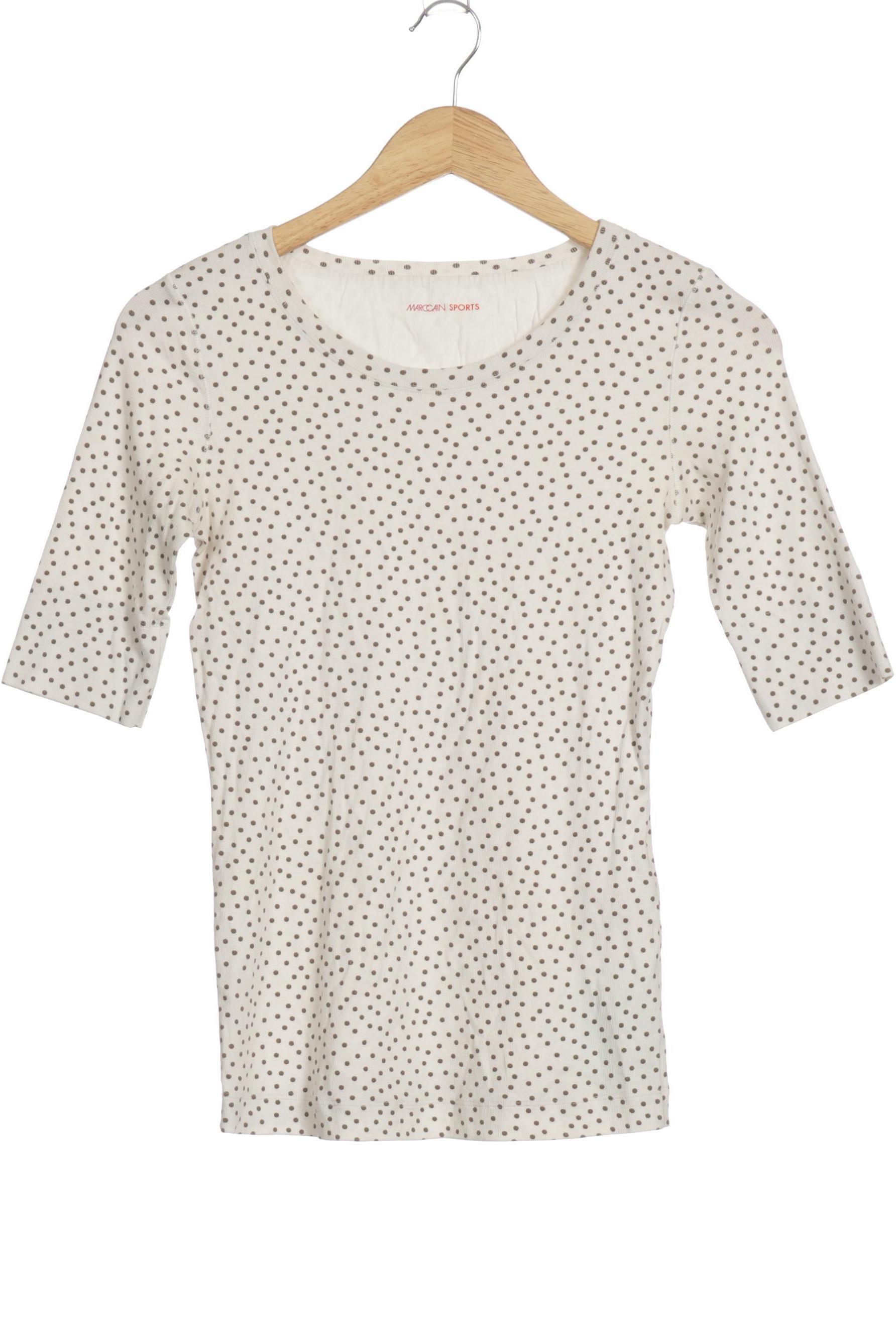 

Marc Cain Damen T-Shirt, weiß, Gr.