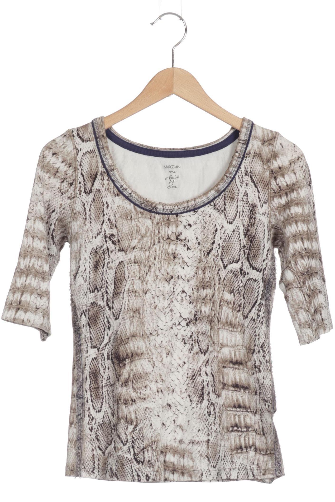 

Marc Cain Damen T-Shirt, braun, Gr.
