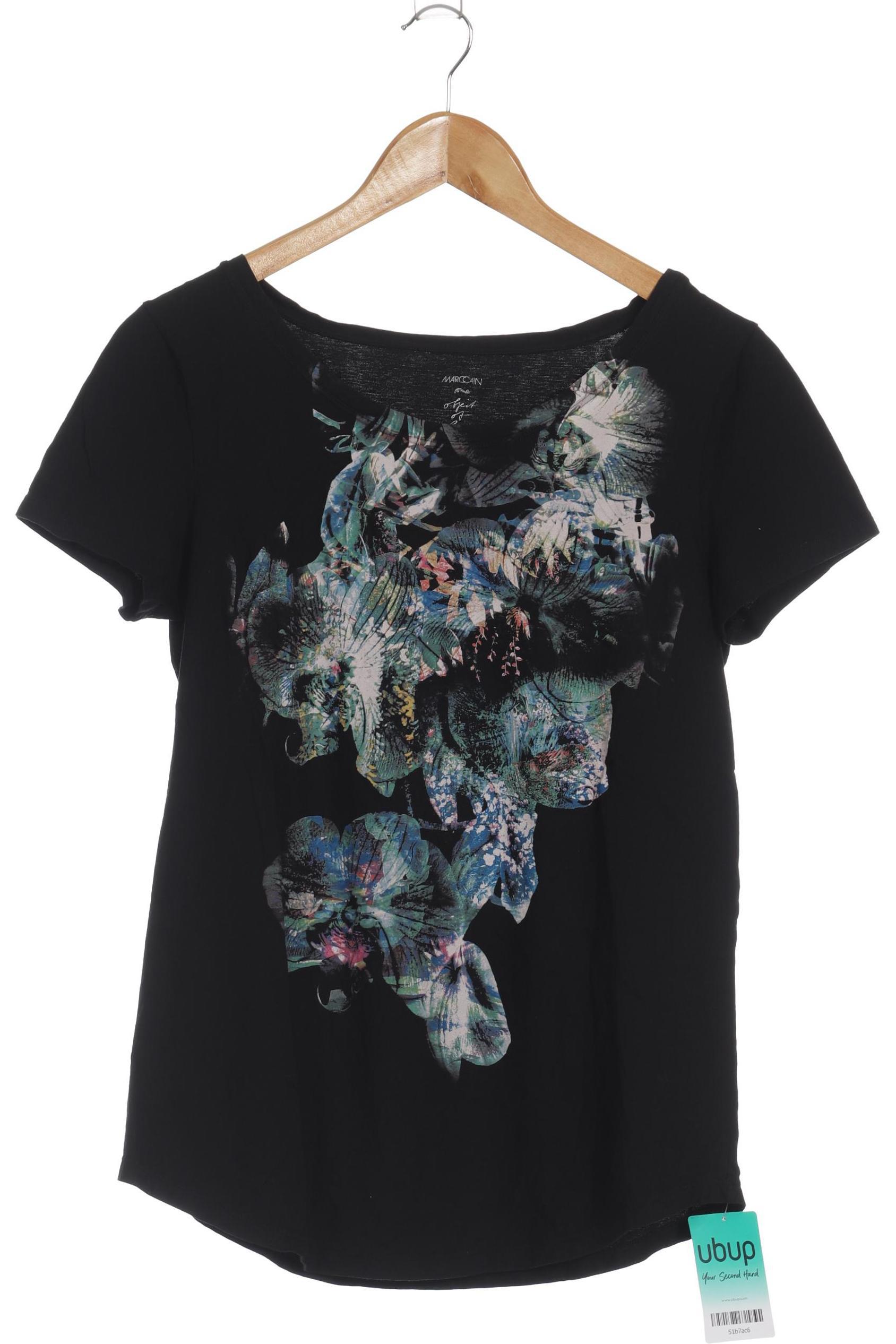 

Marc Cain Damen T-Shirt, schwarz, Gr.
