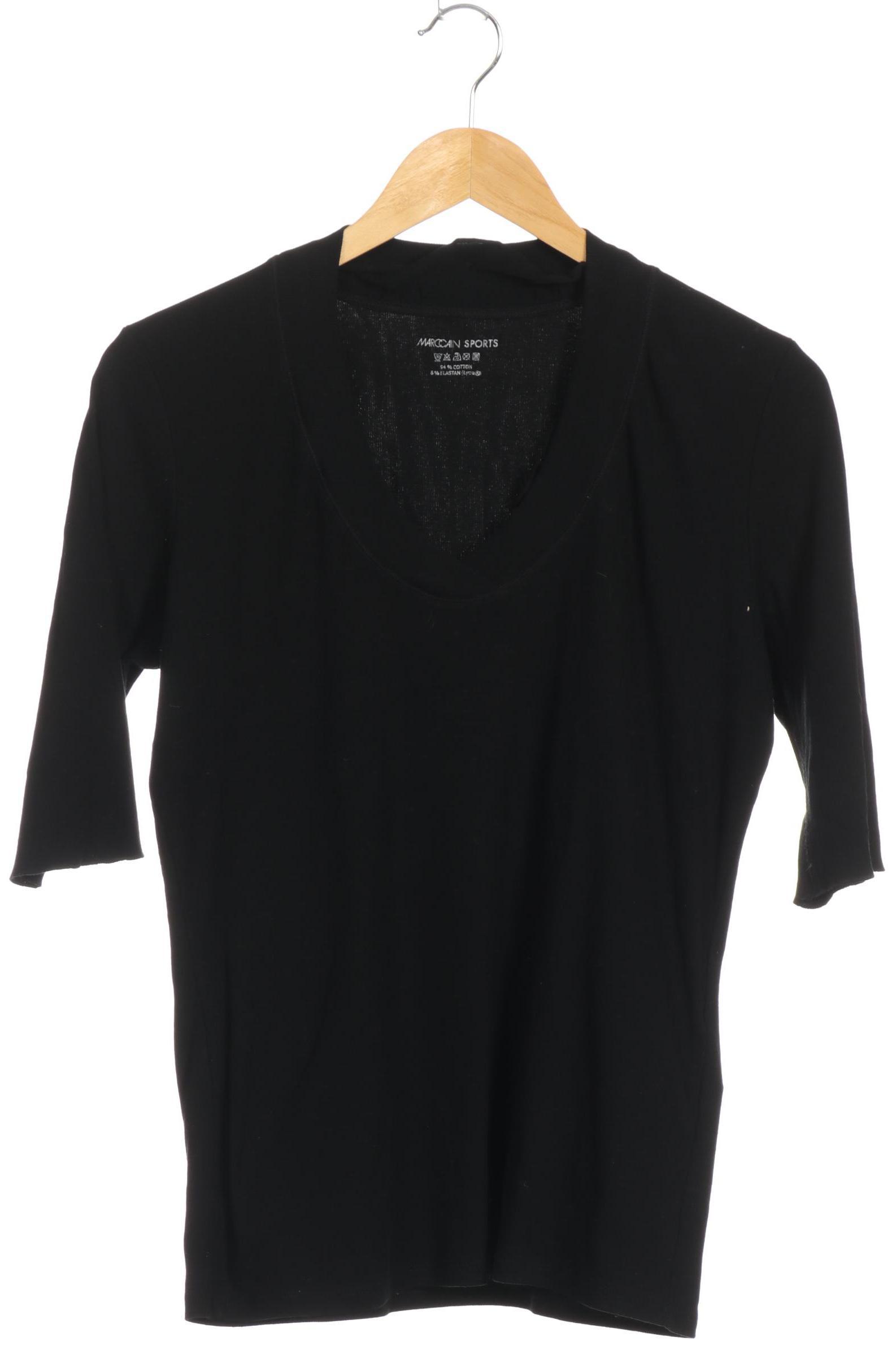

Marc Cain Damen T-Shirt, schwarz, Gr.