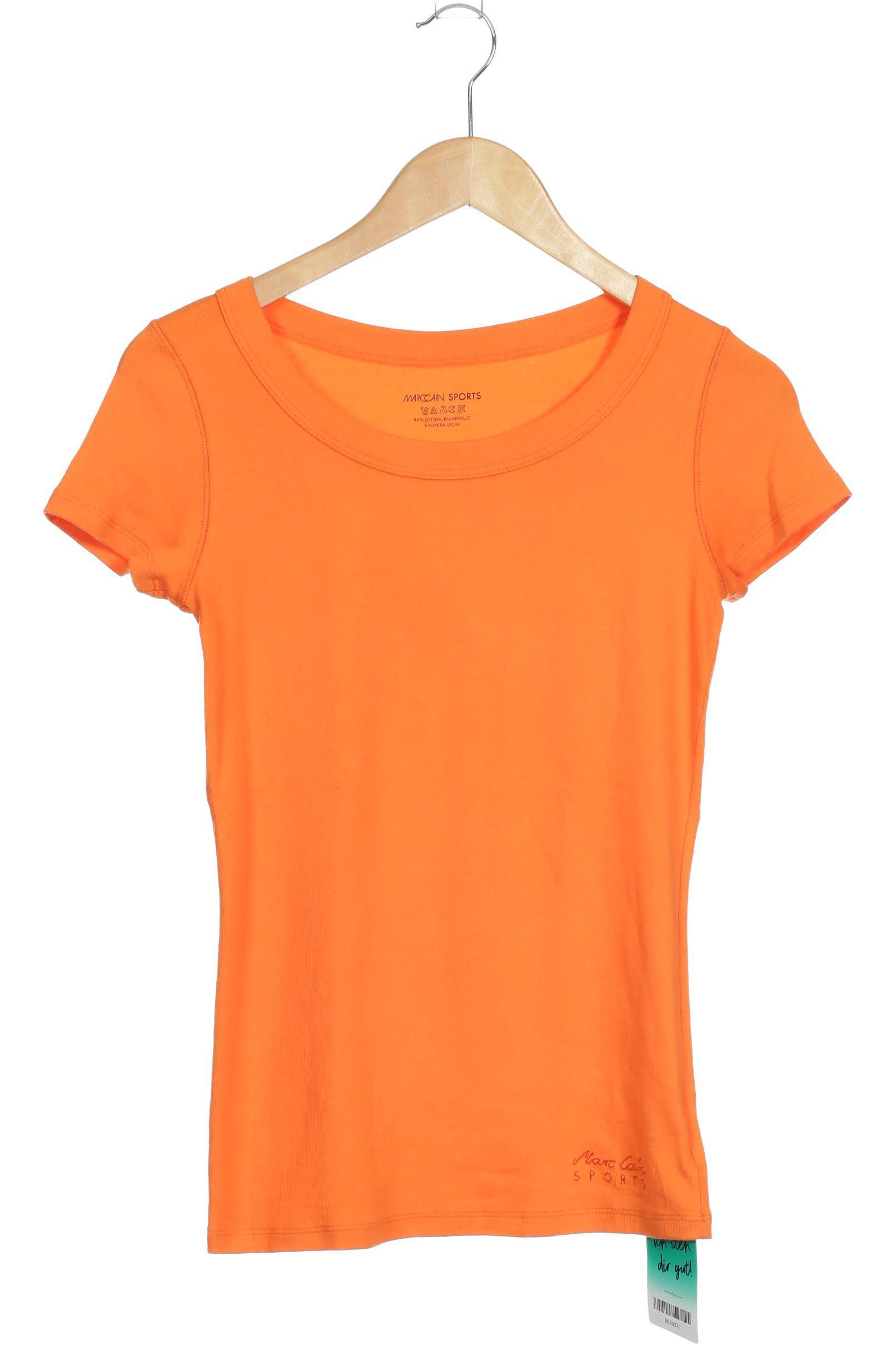 

Marc Cain Damen T-Shirt, orange, Gr.