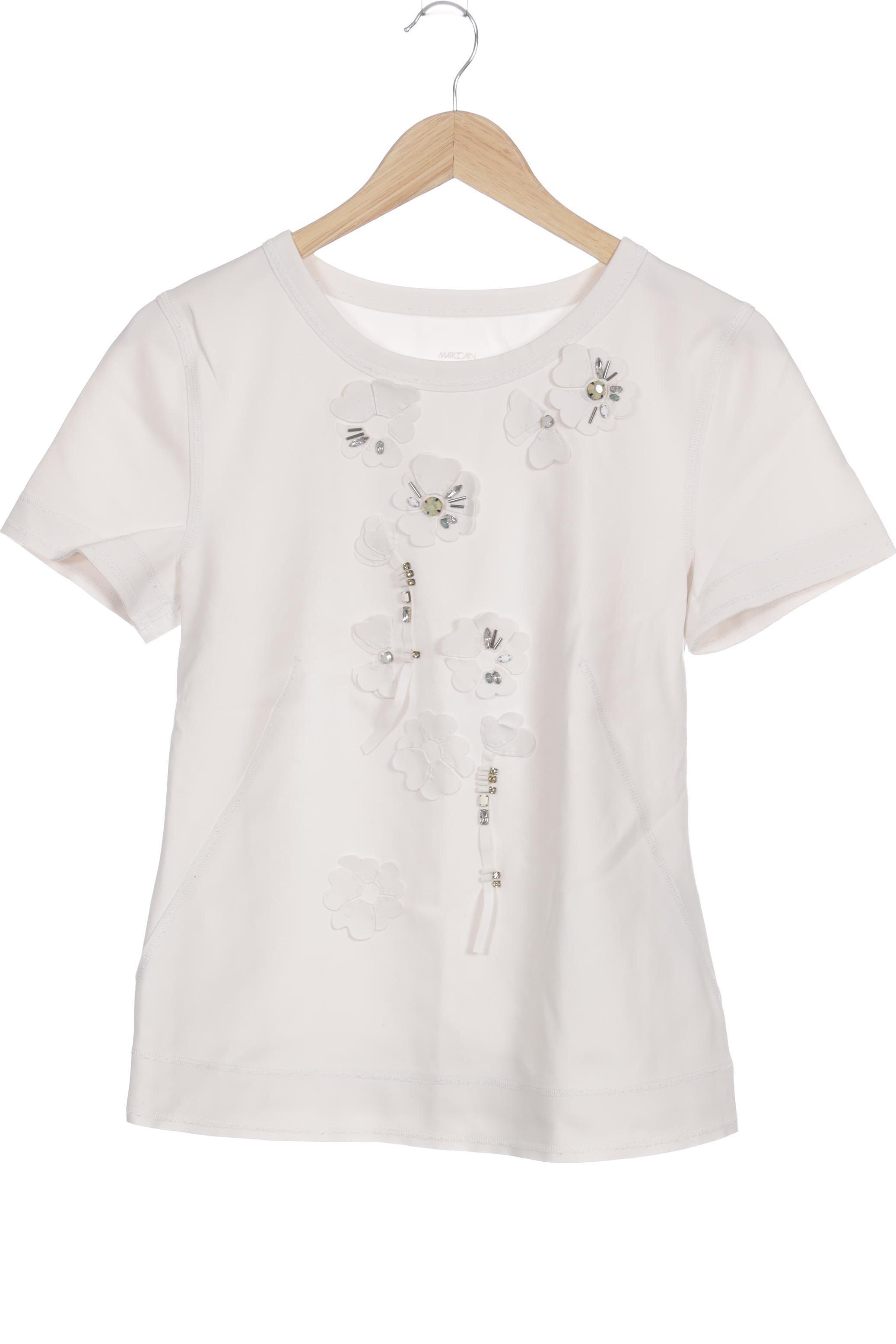

Marc Cain Damen T-Shirt, weiß, Gr.