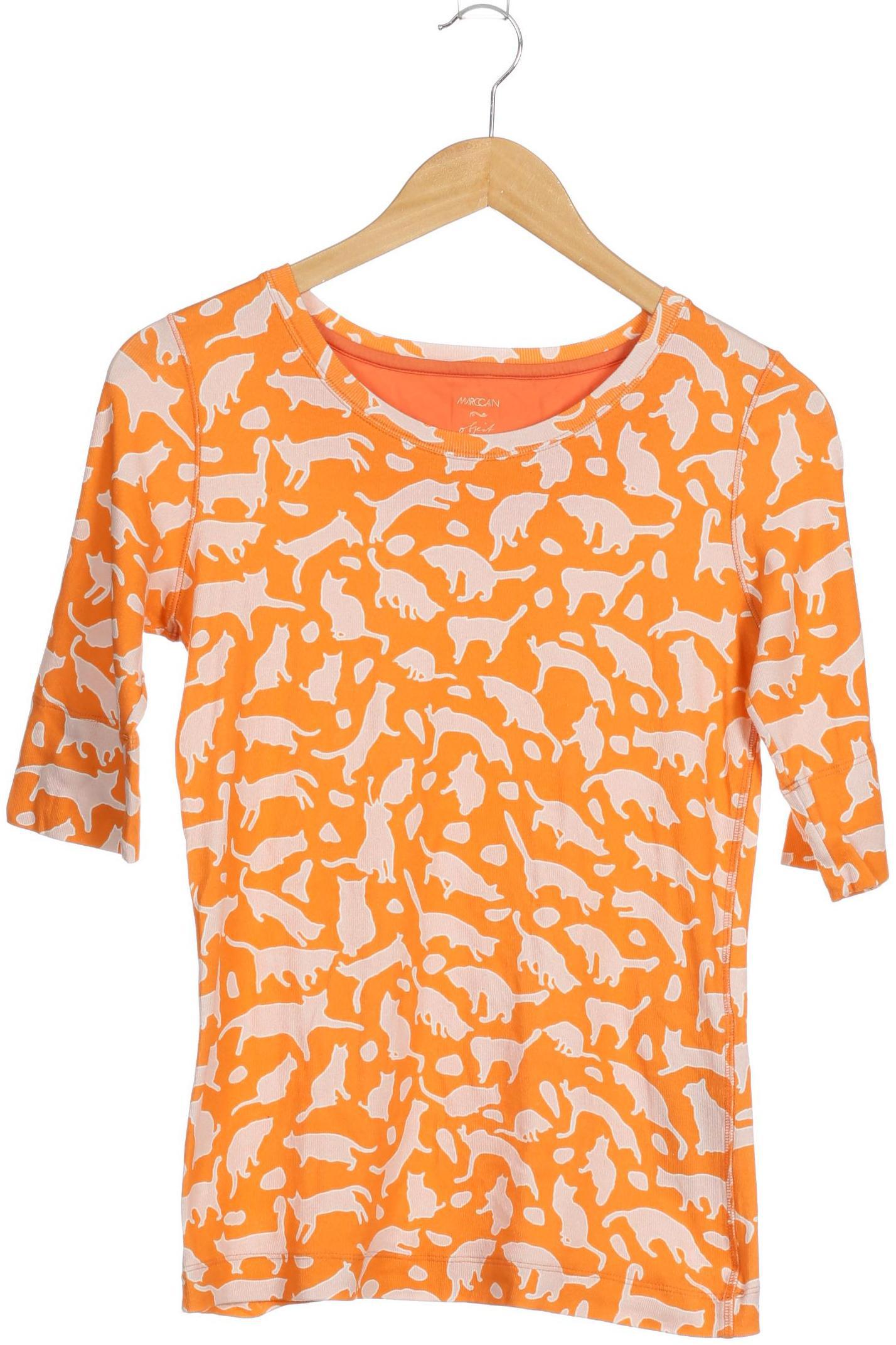 

Marc Cain Damen T-Shirt, orange, Gr.
