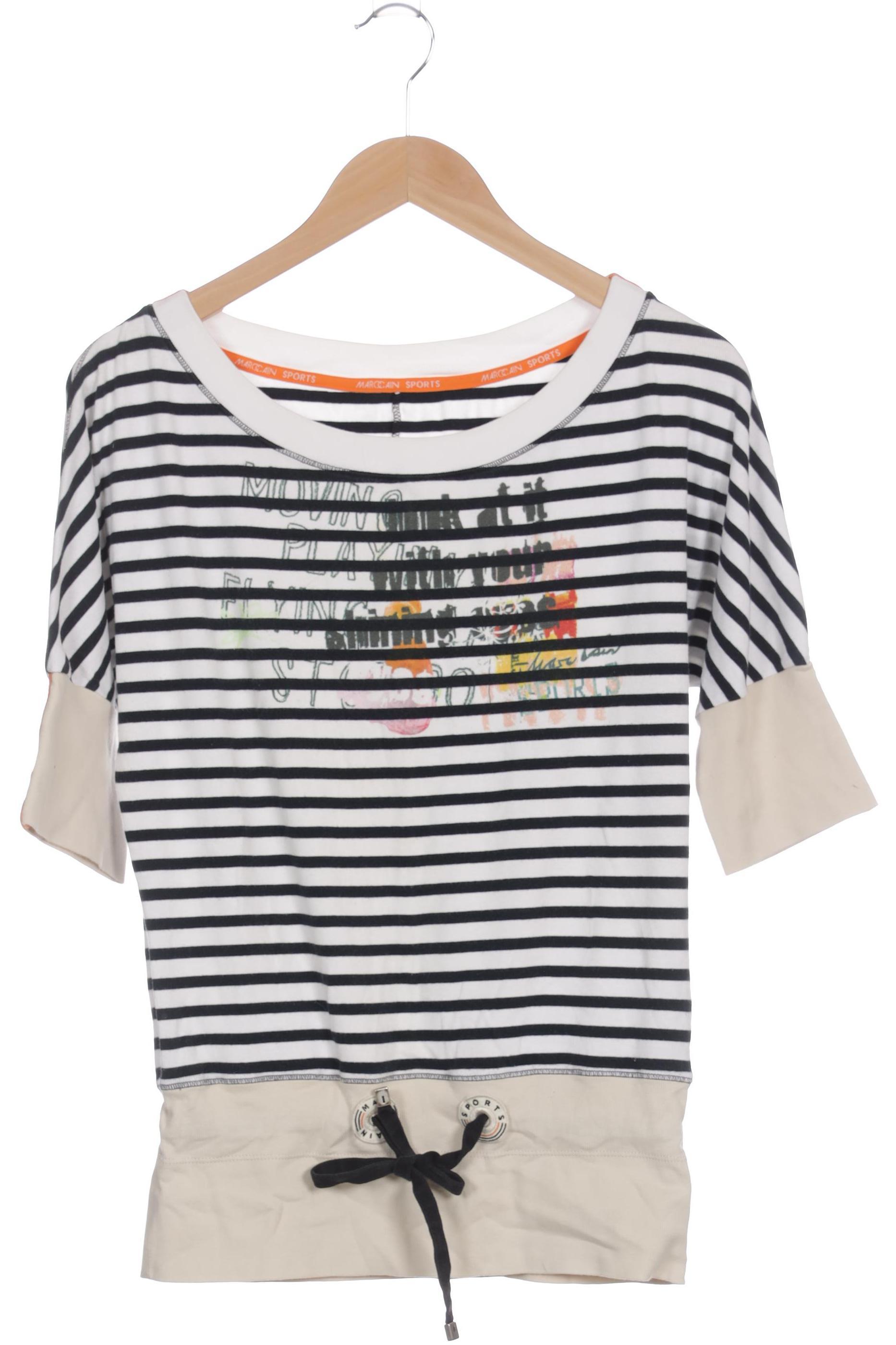 

Marc Cain Damen T-Shirt, weiß, Gr.