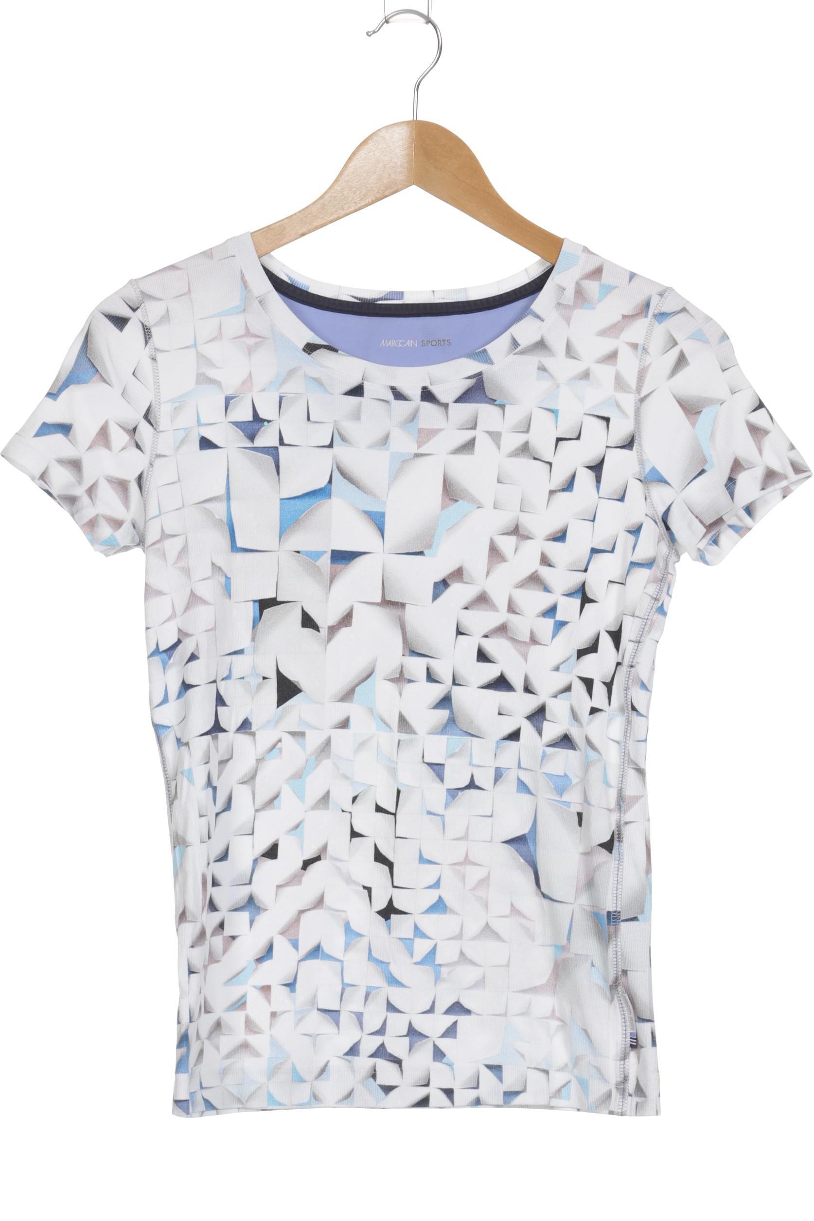 

Marc Cain Damen T-Shirt, weiß, Gr.