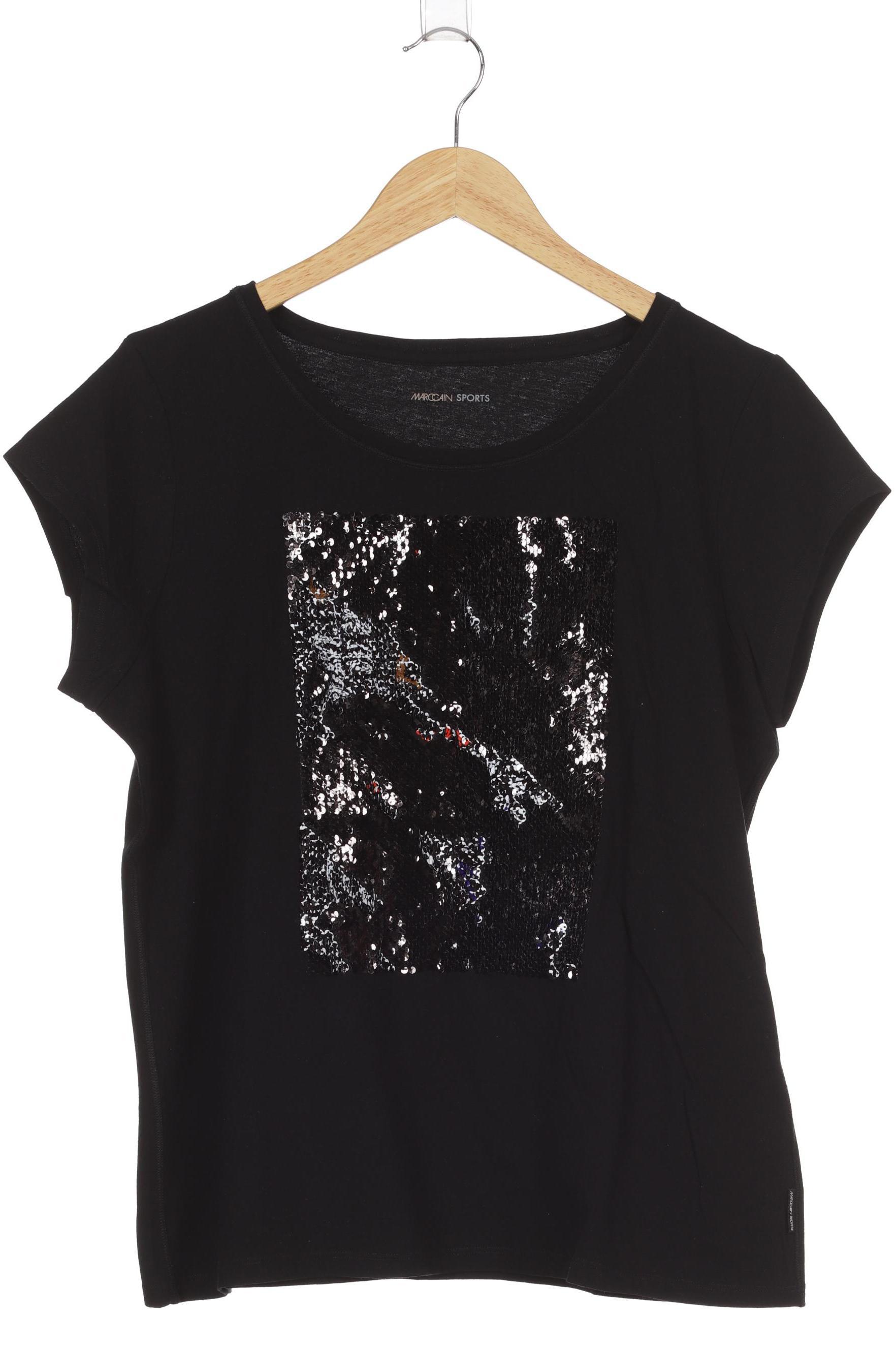 

Marc Cain Damen T-Shirt, schwarz, Gr.