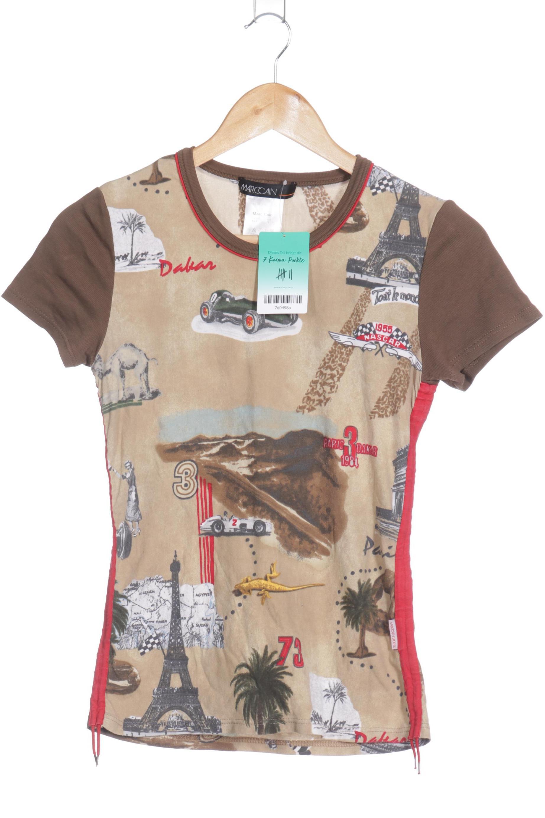 

Marc Cain Damen T-Shirt, braun, Gr.