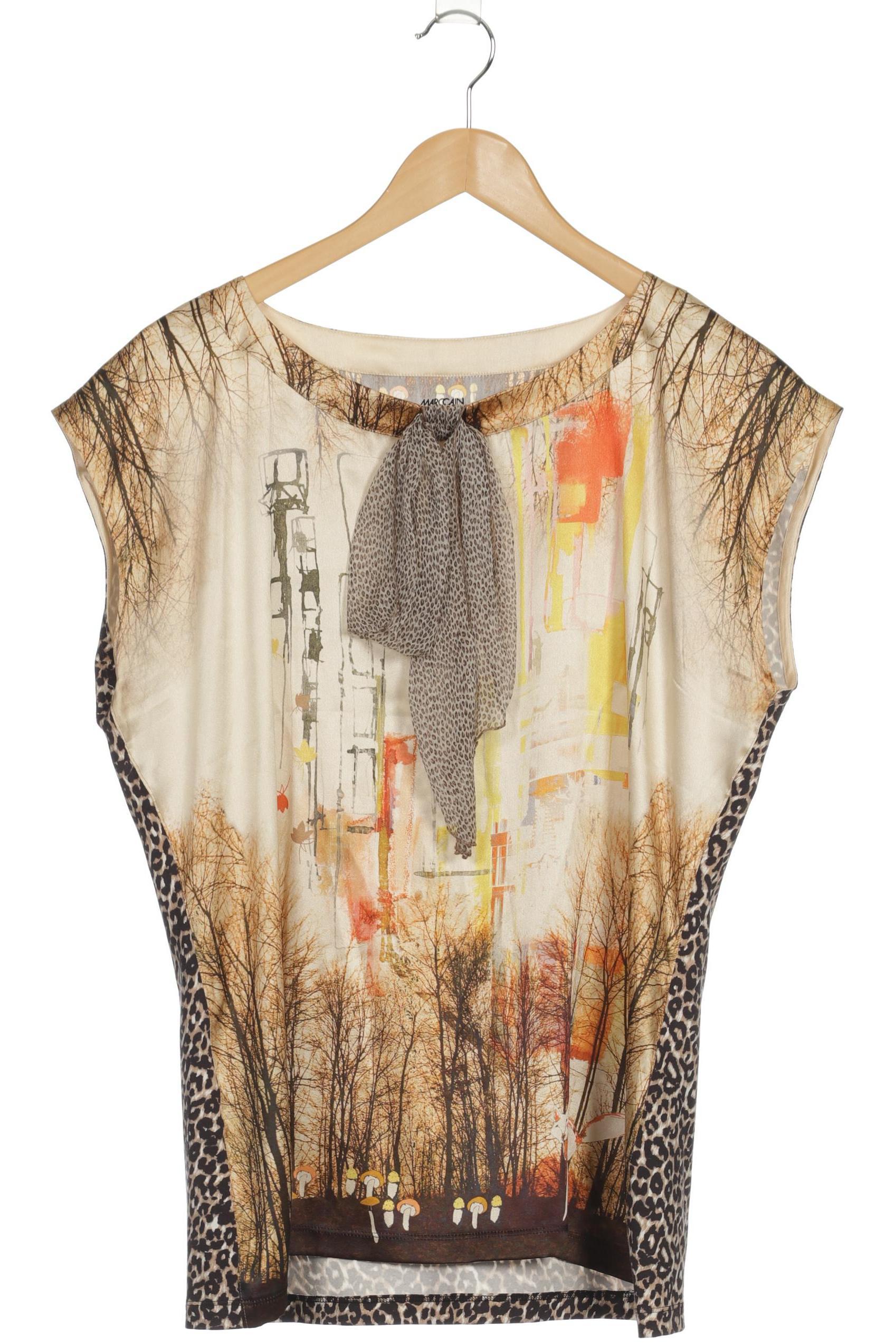 

Marc Cain Damen T-Shirt, braun, Gr.